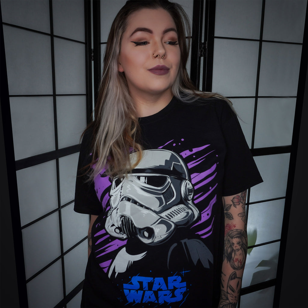 Produktbild Star Wars - Galaxy Stormtrooper T-Shirt schwarz