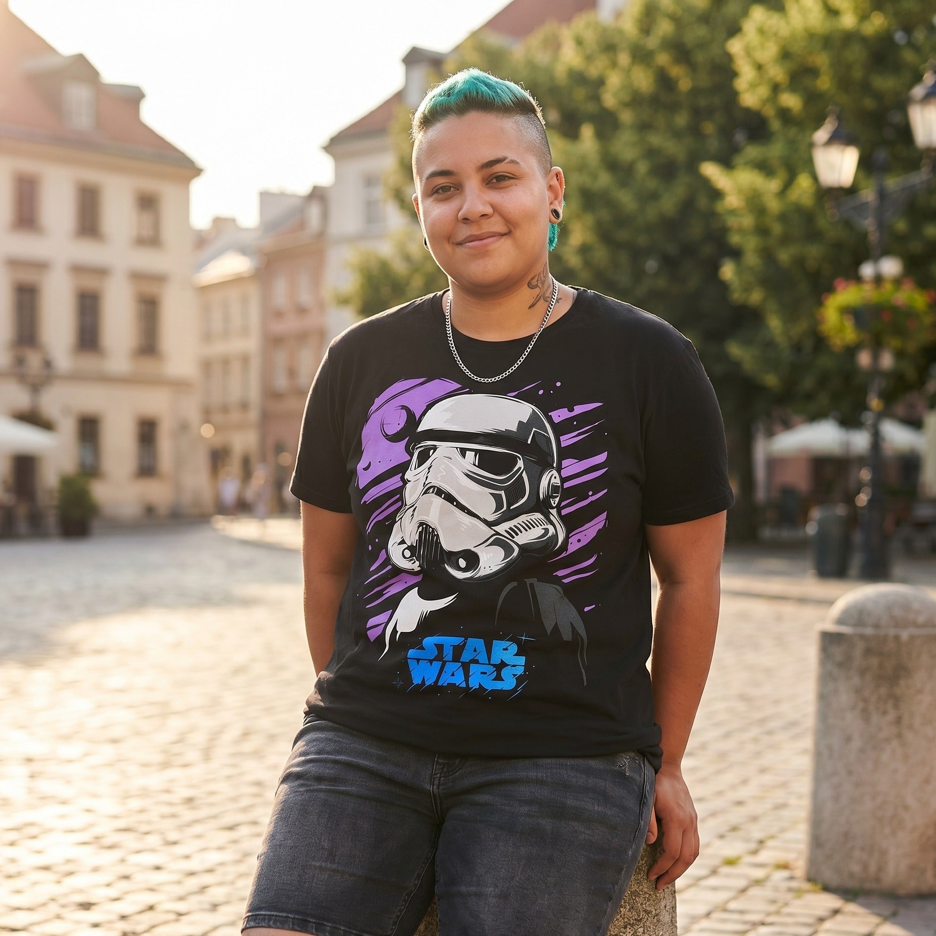 Produktbild Star Wars - Galaxy Stormtrooper T-Shirt schwarz