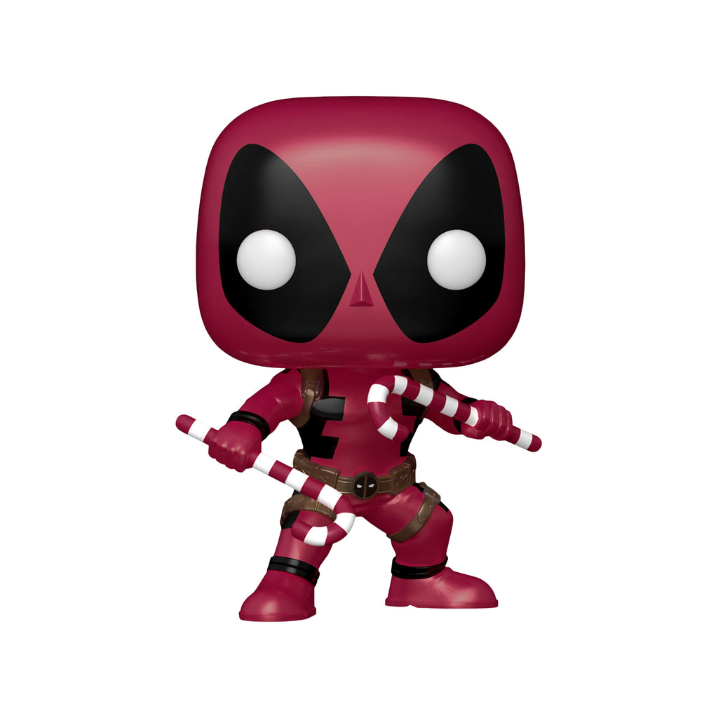 Produktbild Deadpool Christmas T-Shirt mit Funko Pop Figur