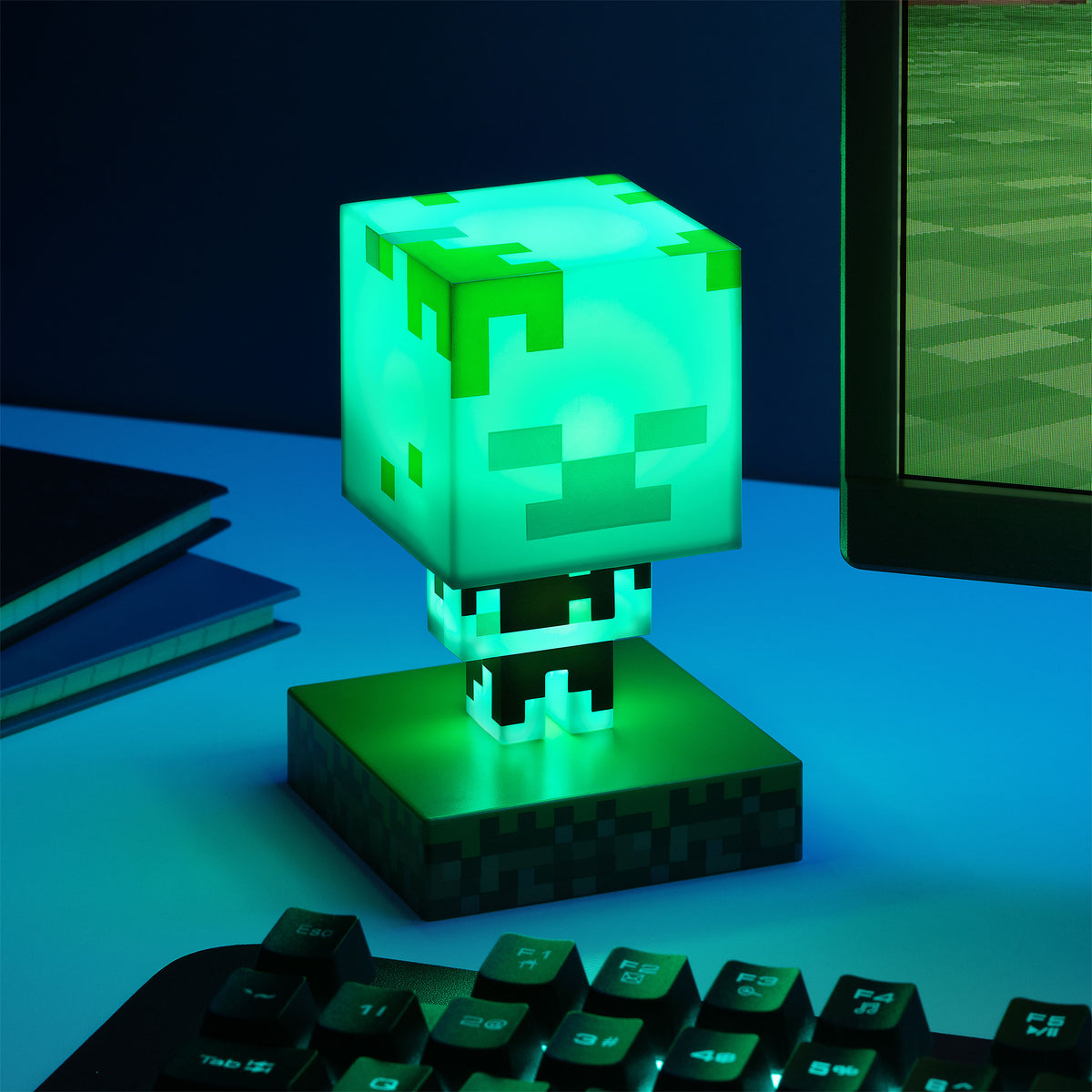 Produktbild Minecraft - Drowned Zombie 3D Tischlampe