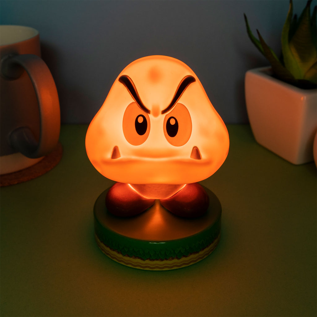 Produktbild Super Mario - Gumba Icons 3D Tischlampe
