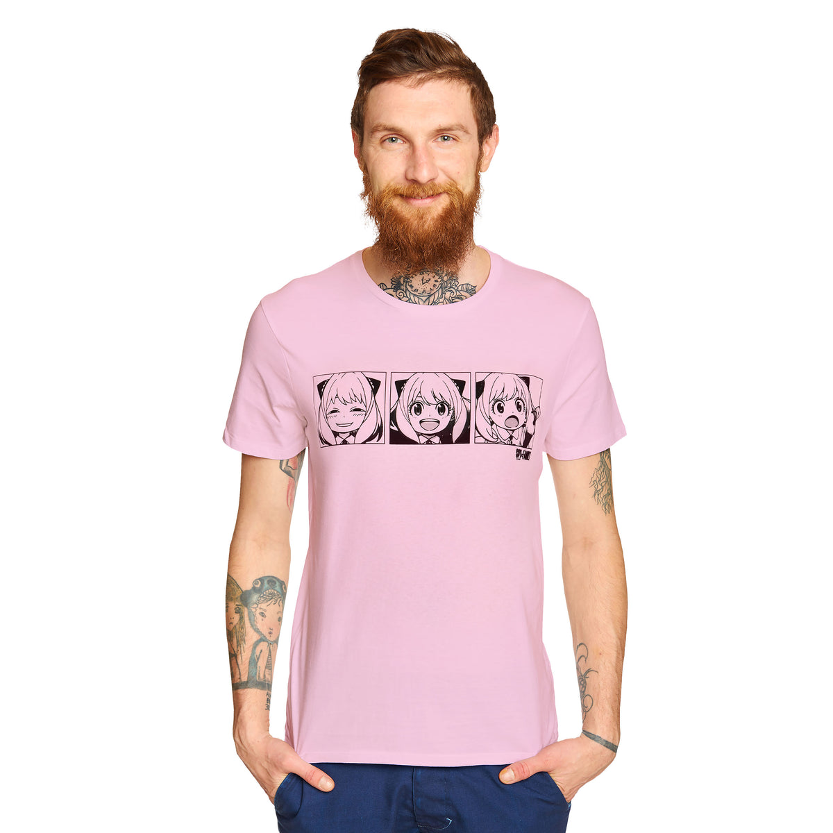 Produktbild Spy x Family - Emotions of Anya T-Shirt rosa