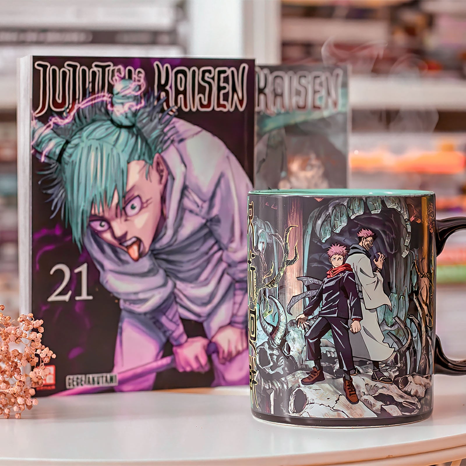Produktbild Jujutsu Kaisen - Itadori & Sukuna Thermoeffekt Tasse