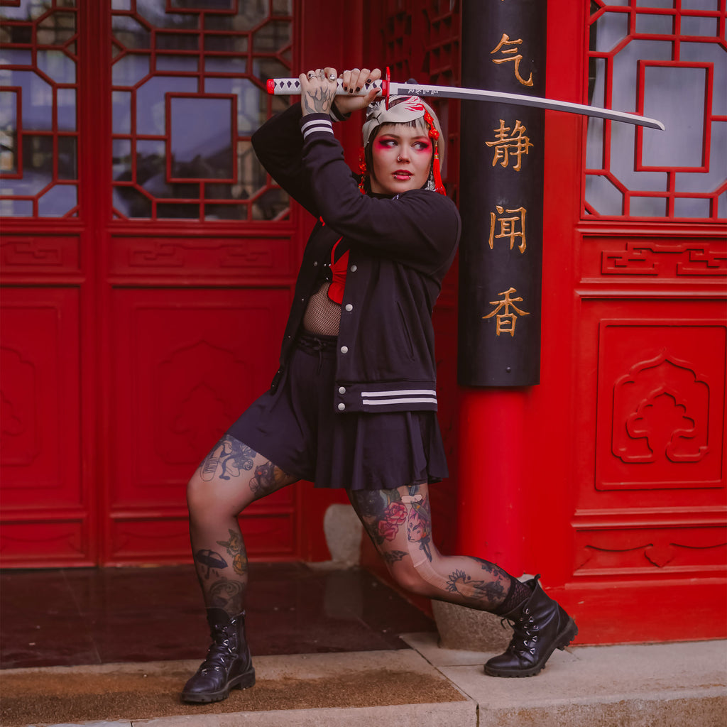 Produktbild Giyu Katana für Demon Slayer Fans