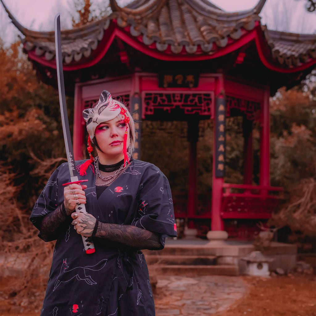 Produktbild Giyu Katana für Demon Slayer Fans