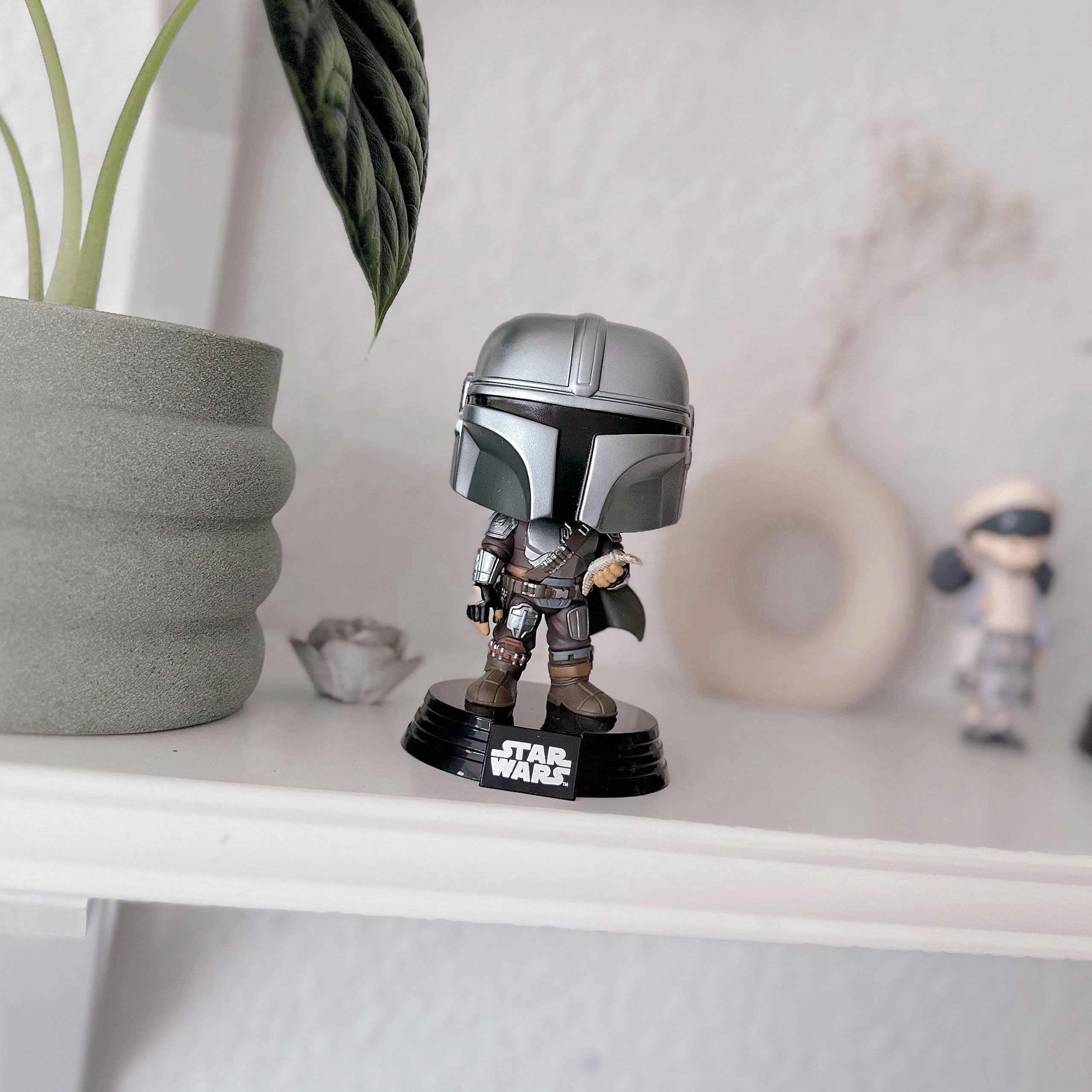 Produktbild Star Wars - The Mandalorian Funko Pop Wackelkopf-Figur