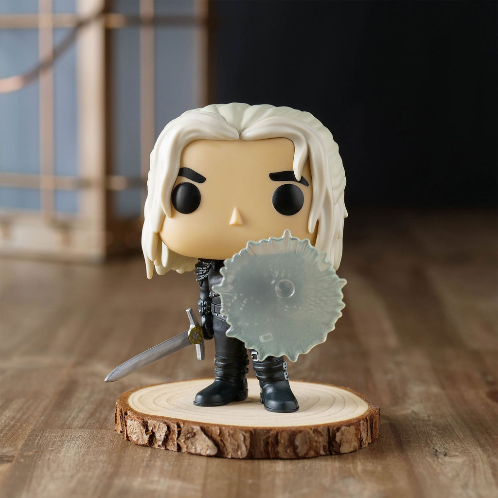 Produktbild Witcher - Geralt mit Schild Funko Pop Figur