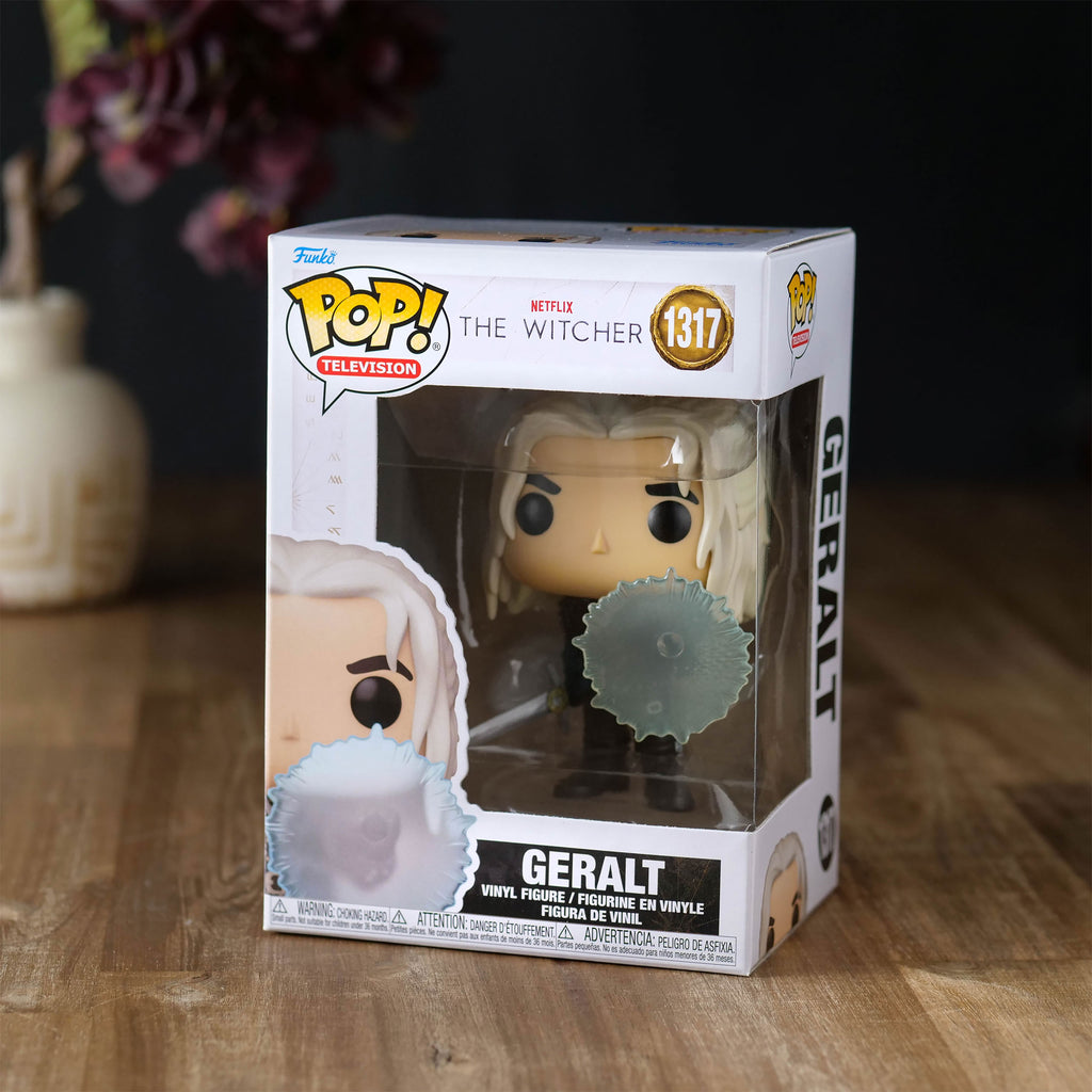 Produktbild Witcher - Geralt mit Schild Funko Pop Figur