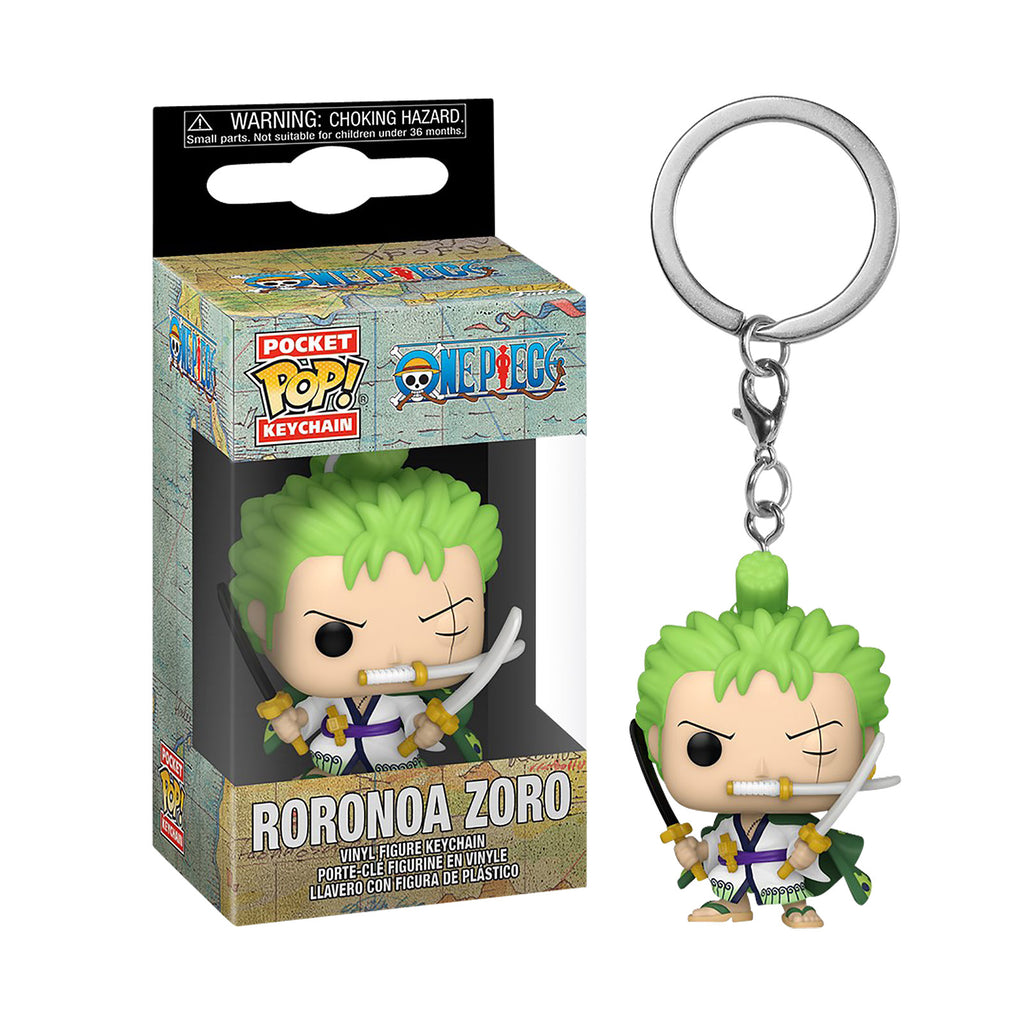 One Piece - Roronoa Zoro Funko Pop Schlüsselanhänger