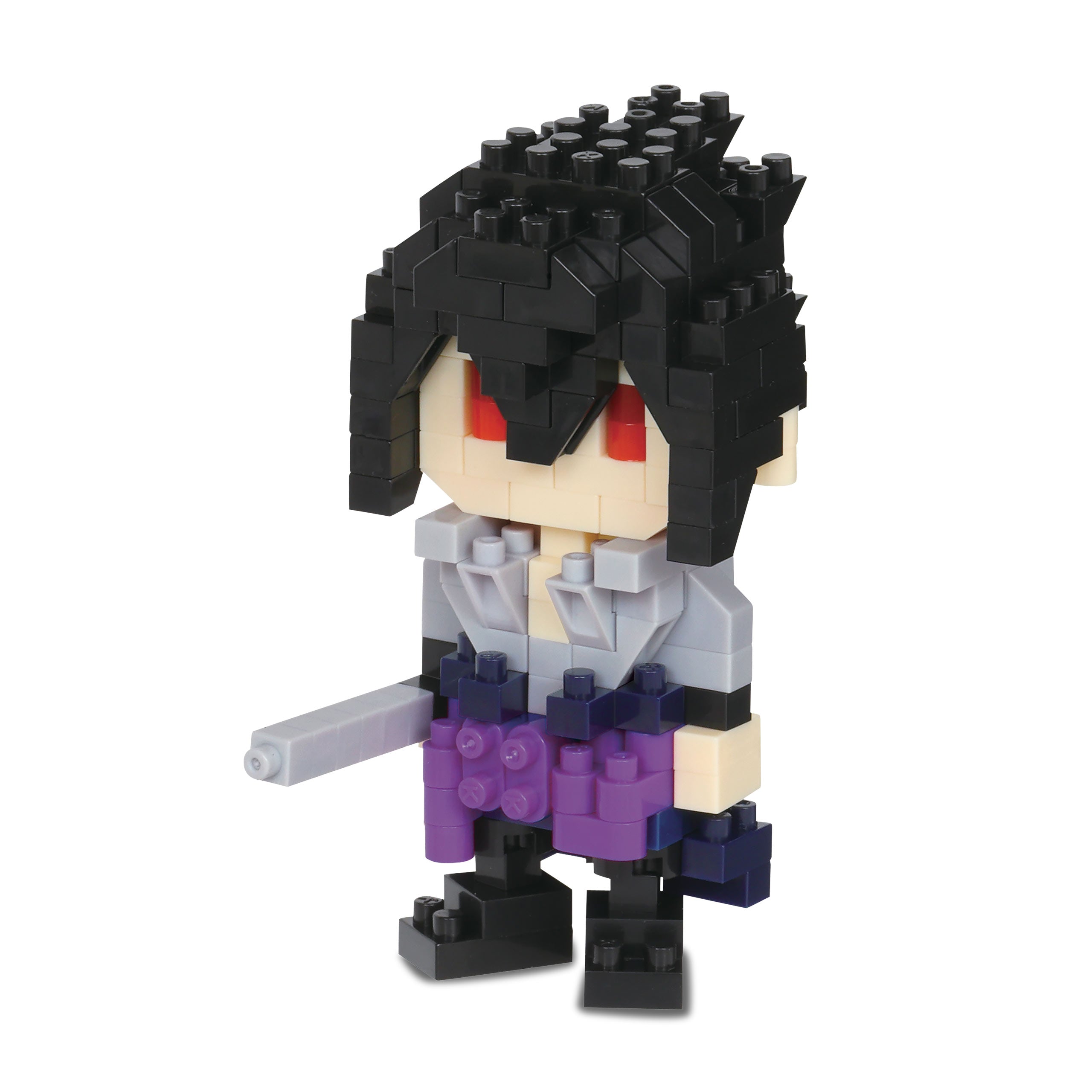 Produktbild Naruto Shippuden - Sasuke Uchiha nanoblock Mini Baustein Figur