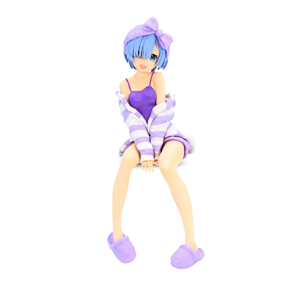 Re:Zero - Noodle Stopper Rem Room Wear Purple Figur