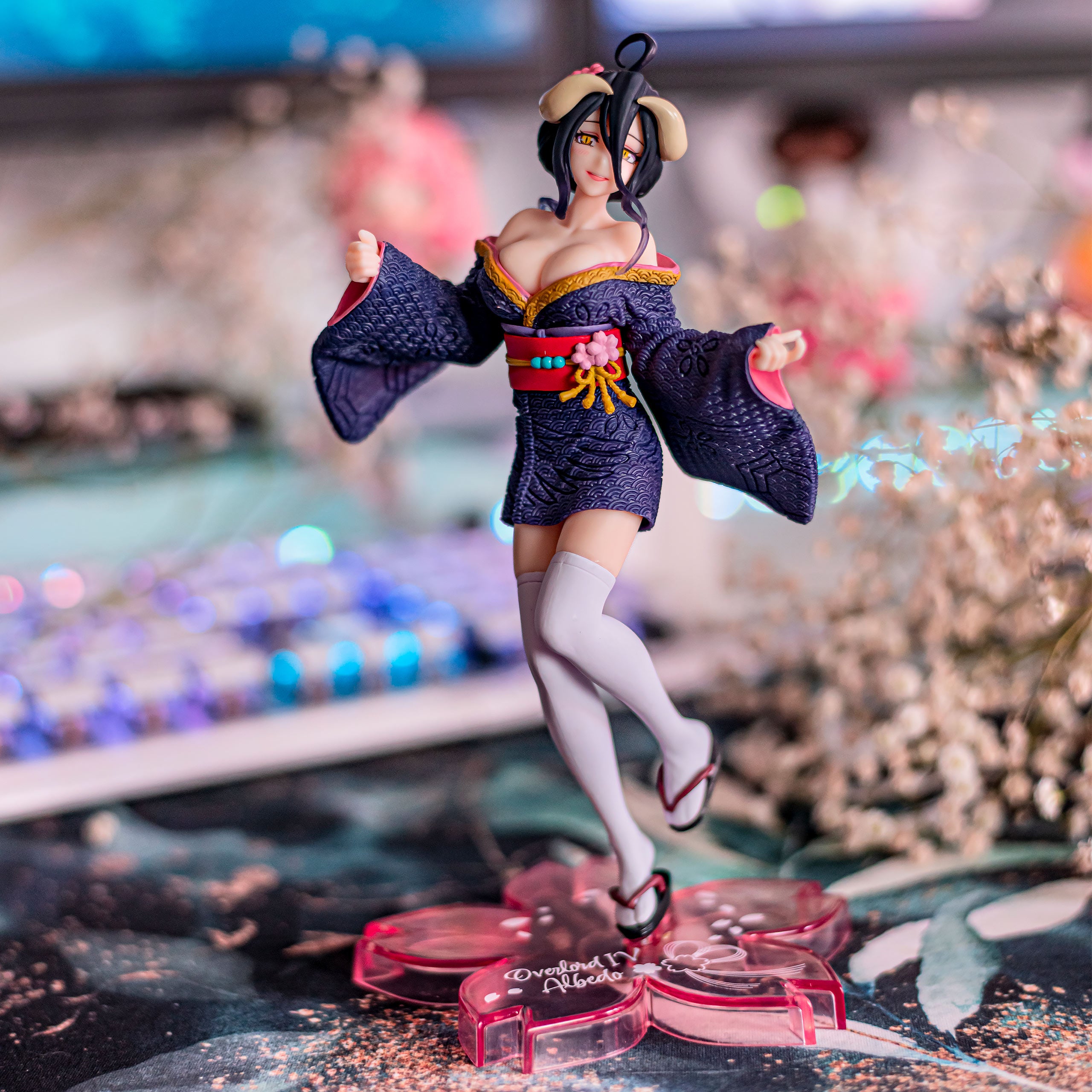 Produktbild Overlord - Albedo Sakura Figur Kimono Version