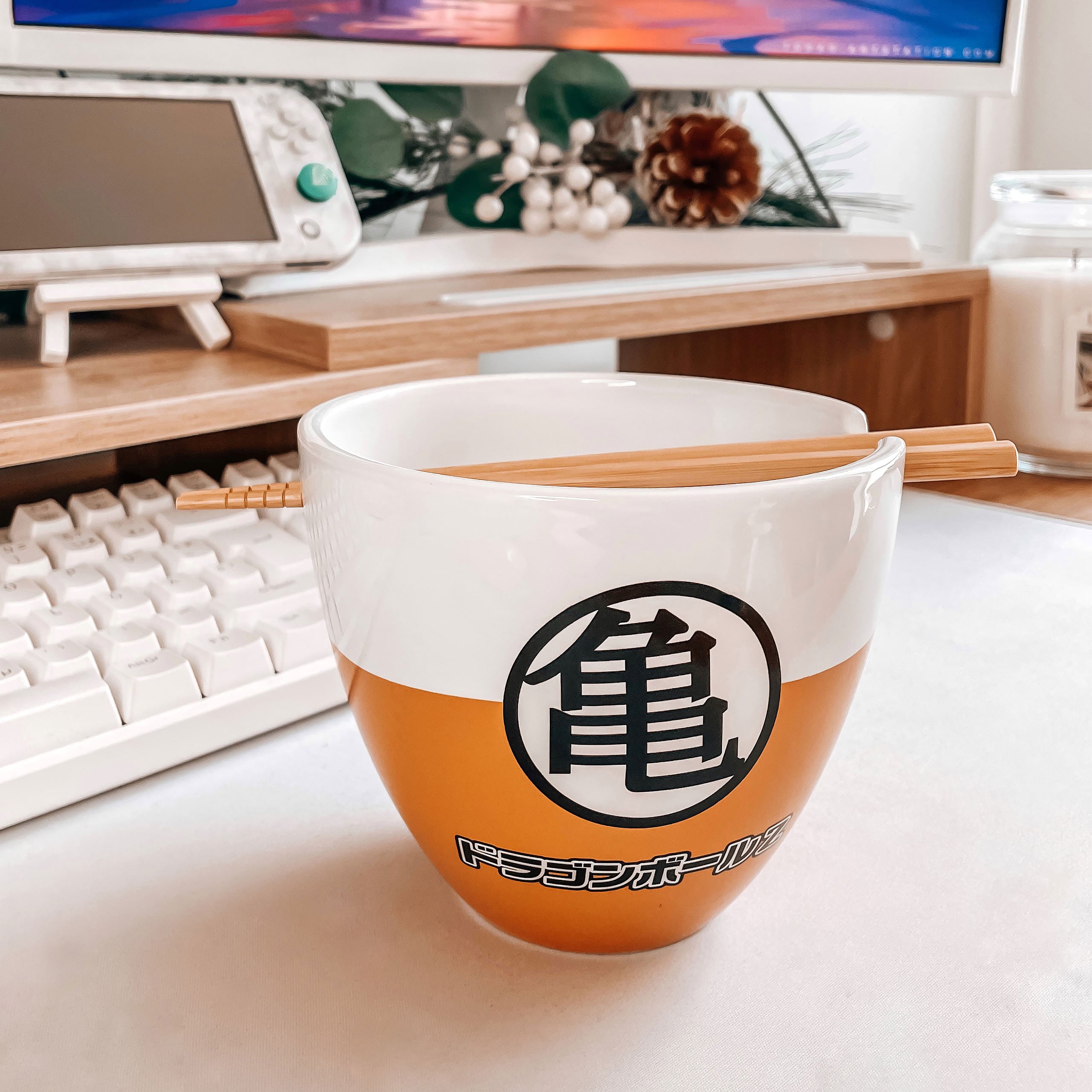 Produktbild Dragon Ball Z - Muten Roshi Ramen Schale mit Ess-Stäbchen