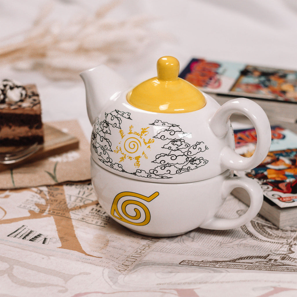Naruto - Kurama Teekanne mit Tasse