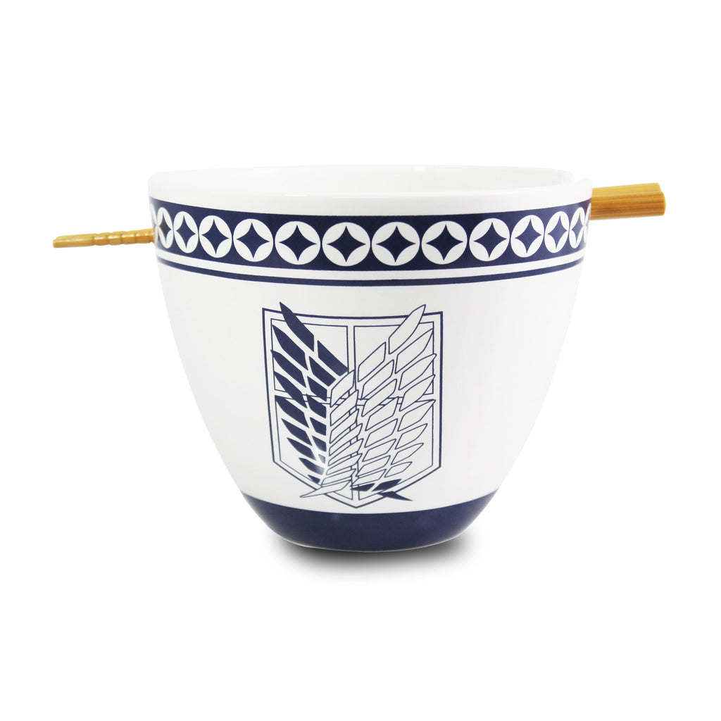 Attack on Titan - Scout Symbol Ramen Schale mit Ess-Stäbchen
