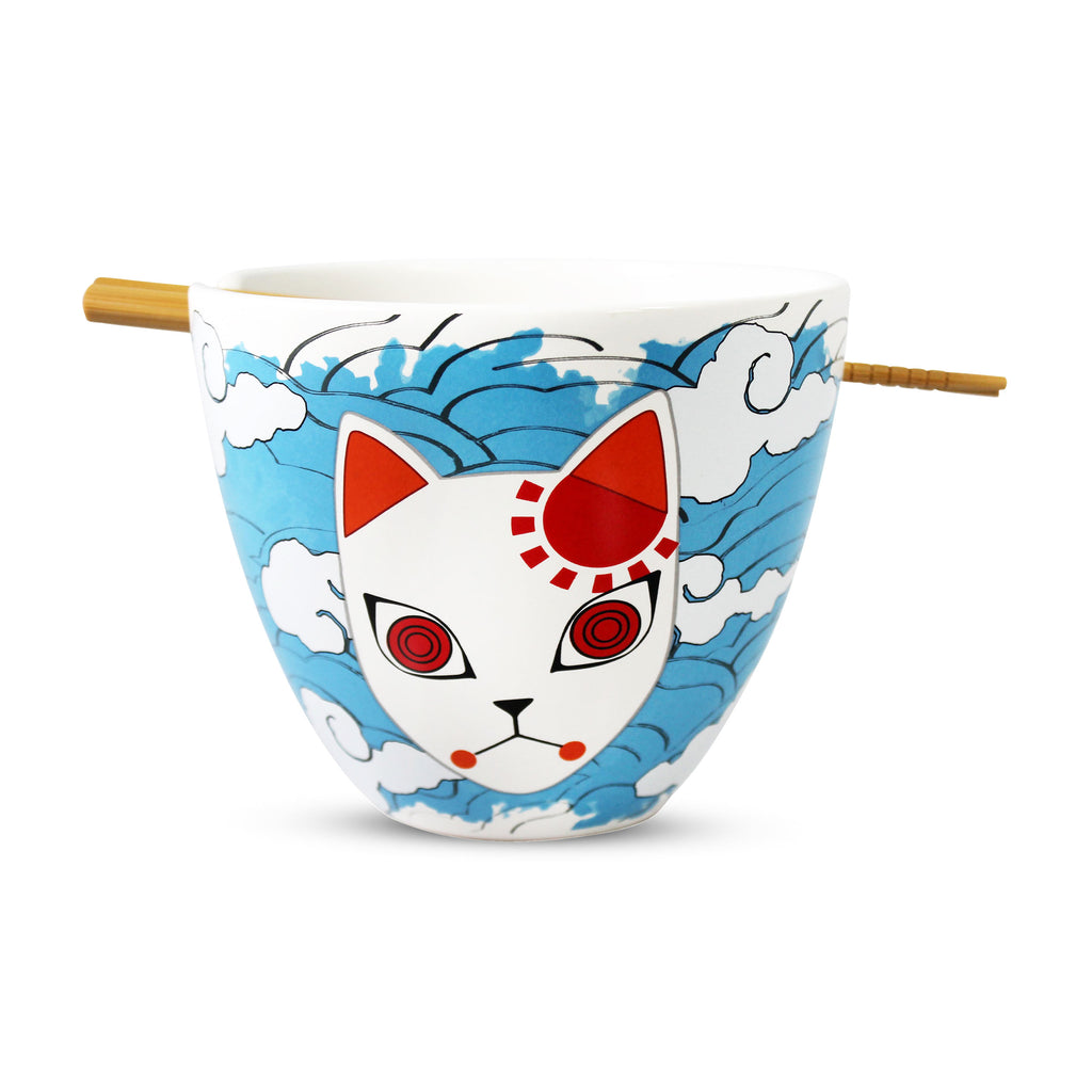 Demon Slayer - Tanjiro Mask Ramen Schale mit Ess-Stäbchen