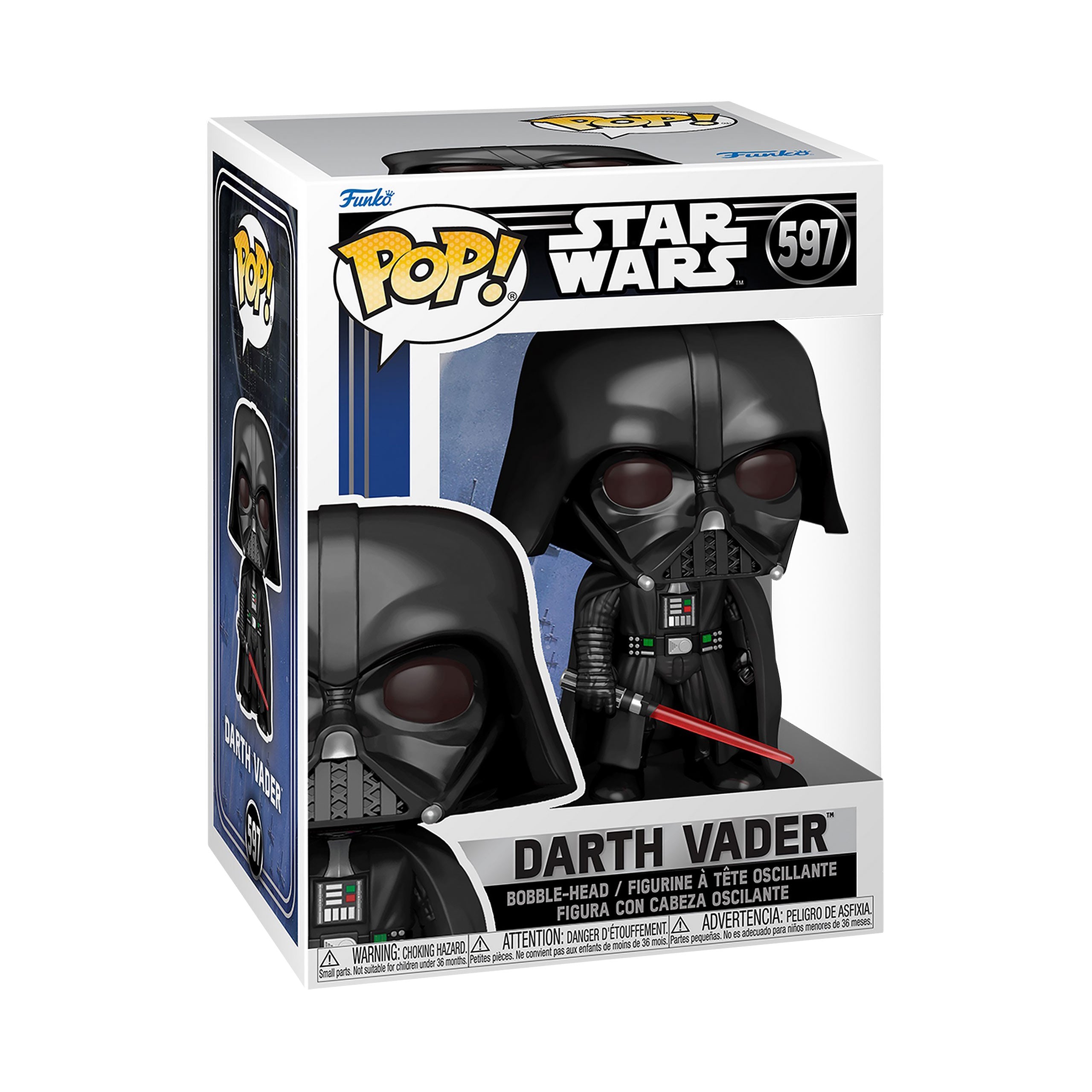 Produktbild Star Wars - Darth Vader Funko Pop Wackelkopf-Figur