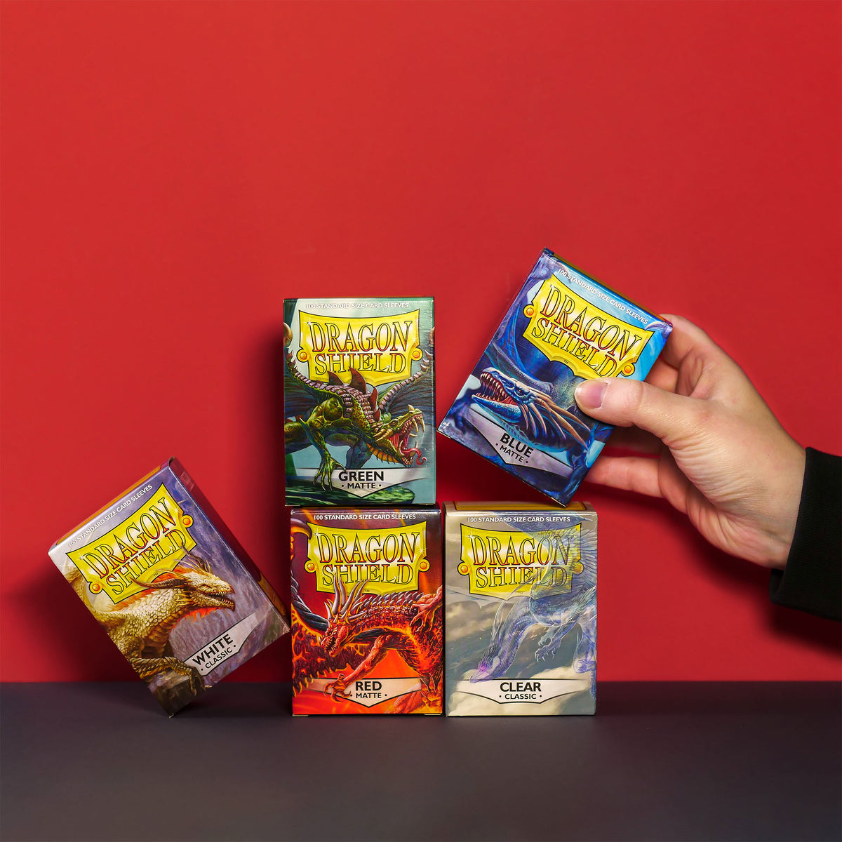 Produktbild Dragon Shield - Kartenhüllen 100er Set rot