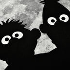 Produktbild Sesamstraße - Ernie & Bert Moonnight T-Shirt schwarz