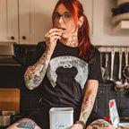 Produktbild Sesamstraße - Cookie Monster Moonnight T-Shirt schwarz