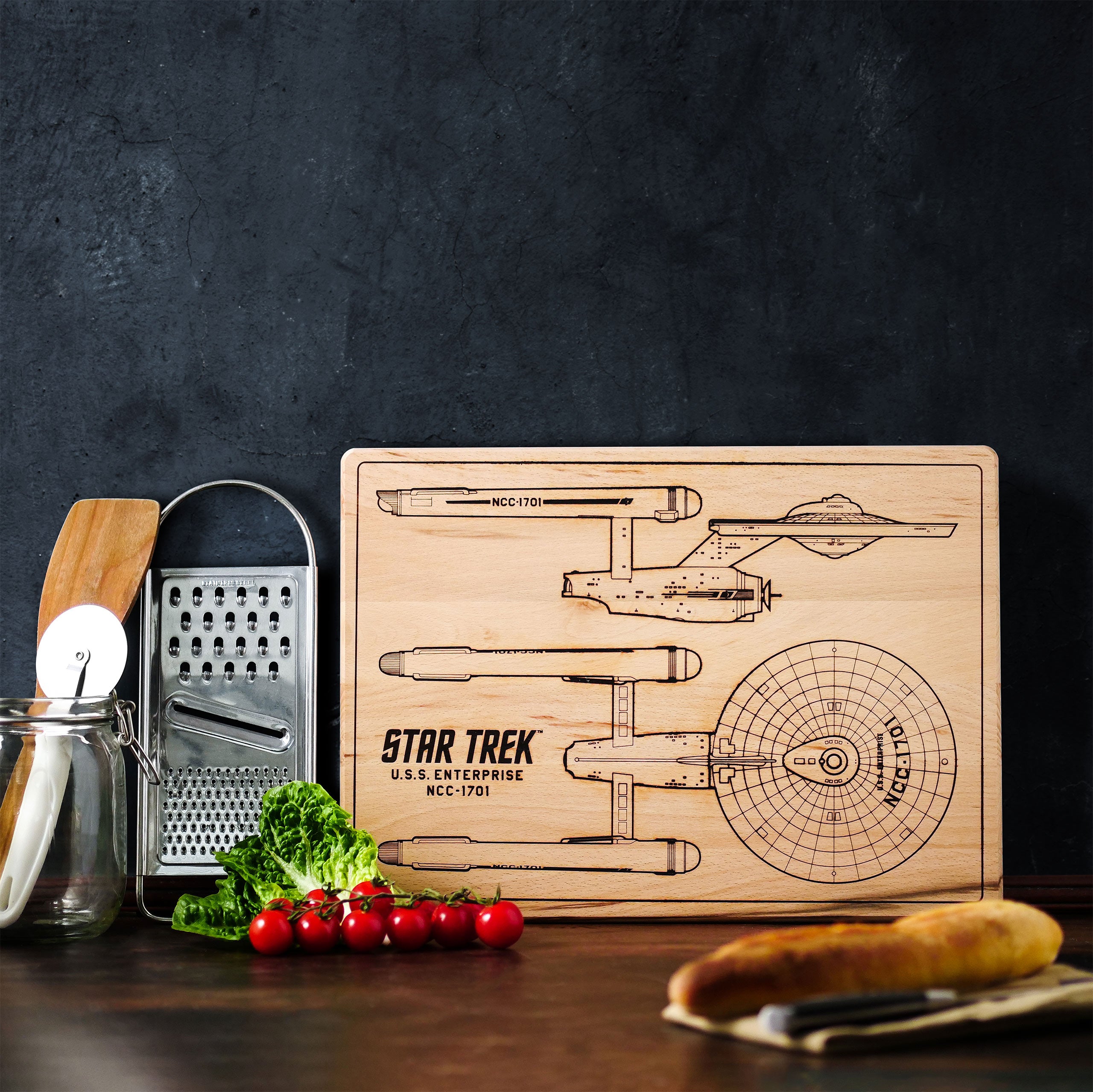 Produktbild Star Trek - U.S.S. Enterprise Schneidebrett