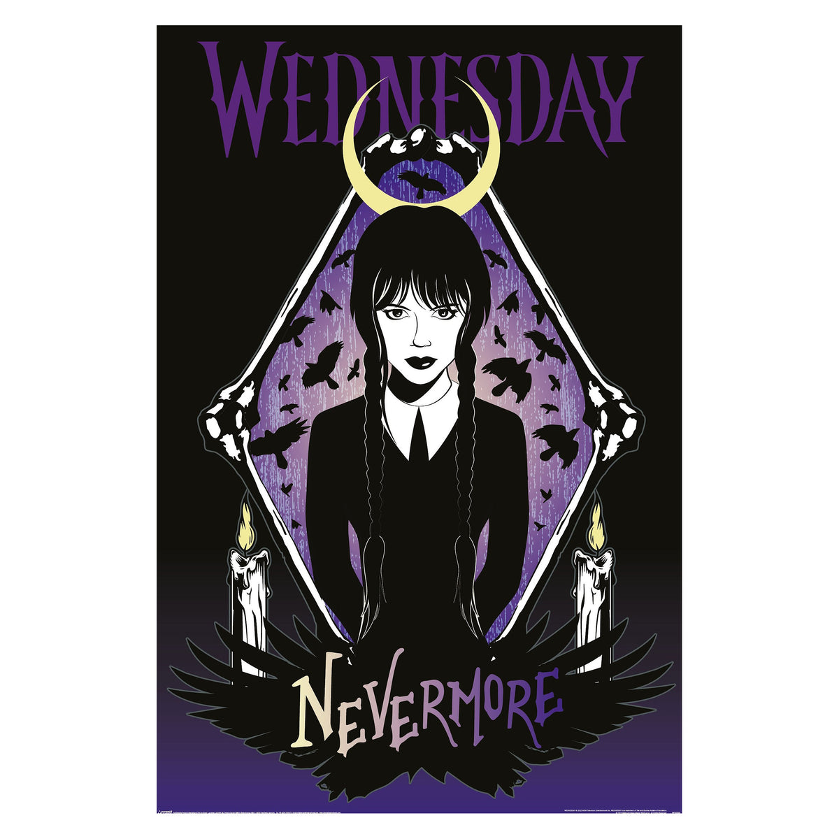 Produktbild Wednesday - Nevermore Maxi Poster
