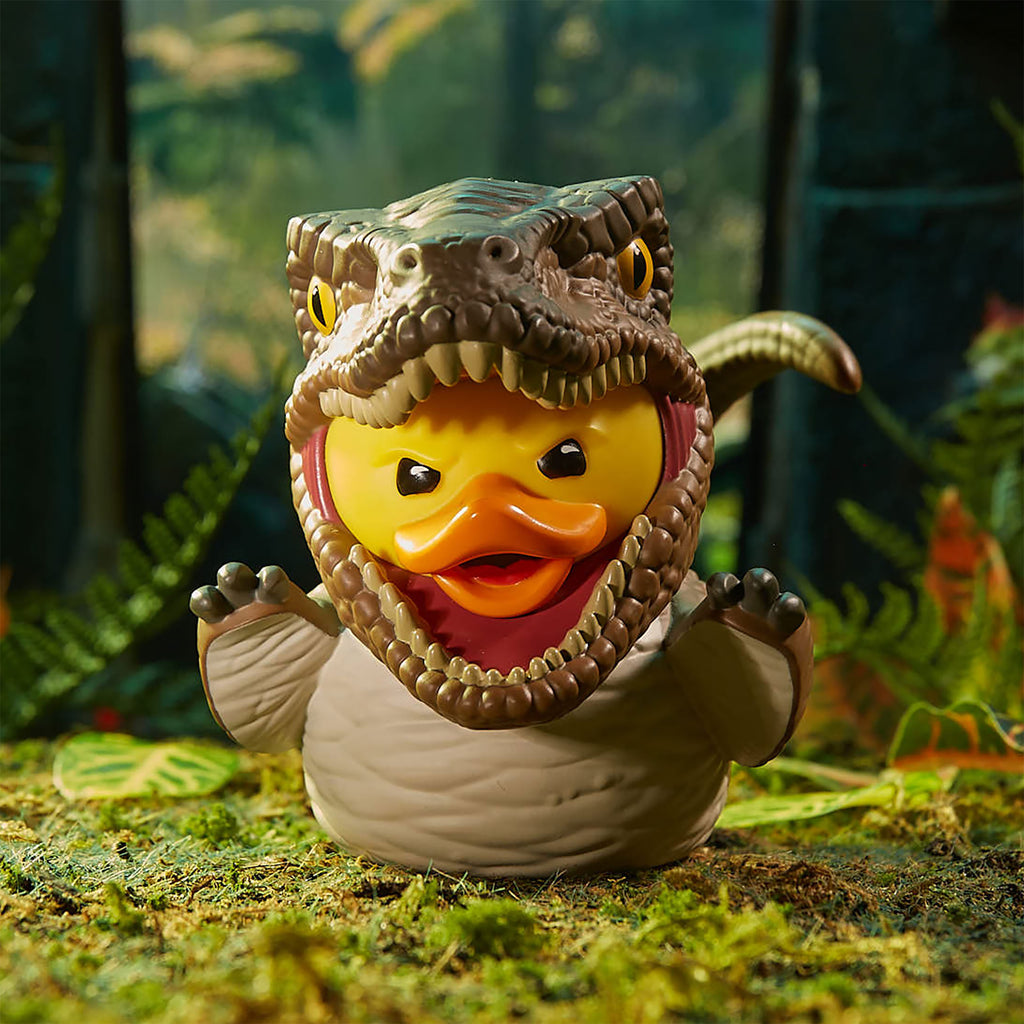 Produktbild Jurassic Park - Velociraptor TUBBZ Deko Ente