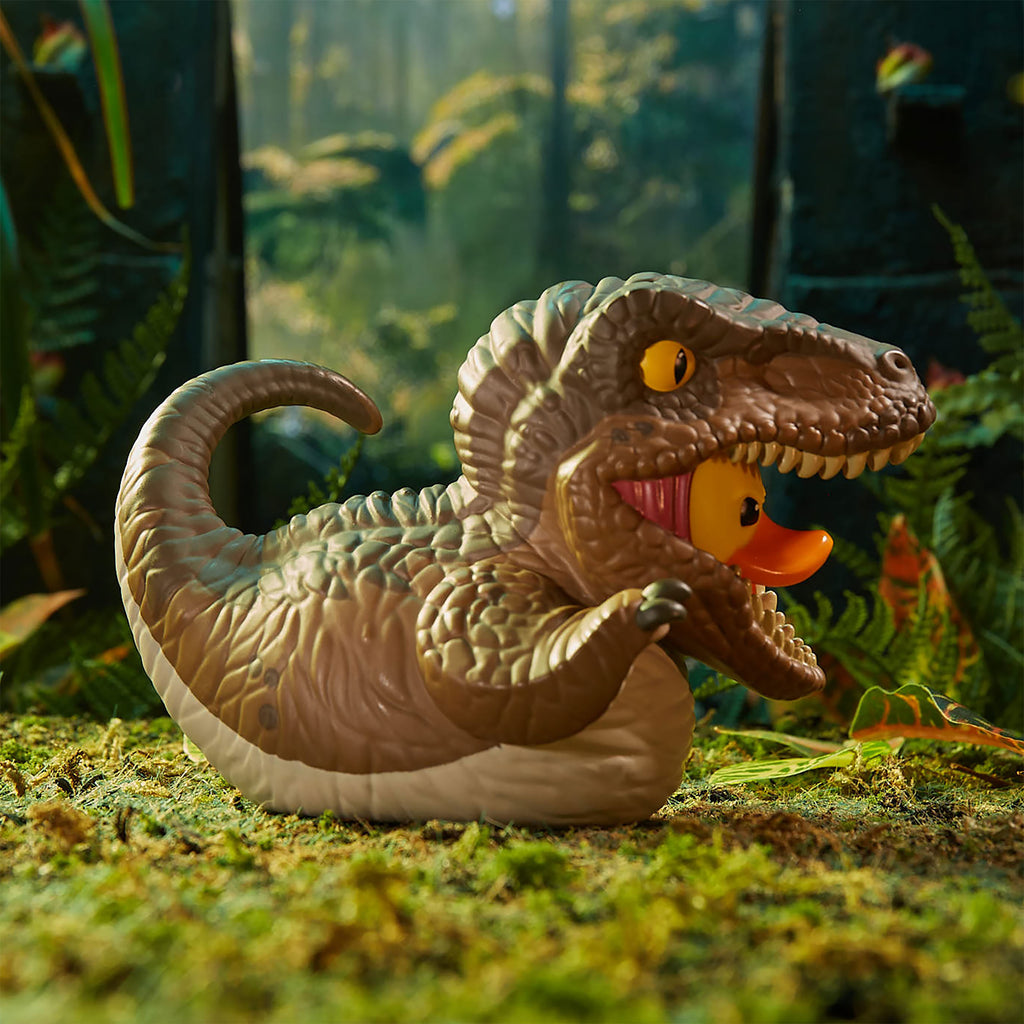 Produktbild Jurassic Park - Velociraptor TUBBZ Deko Ente