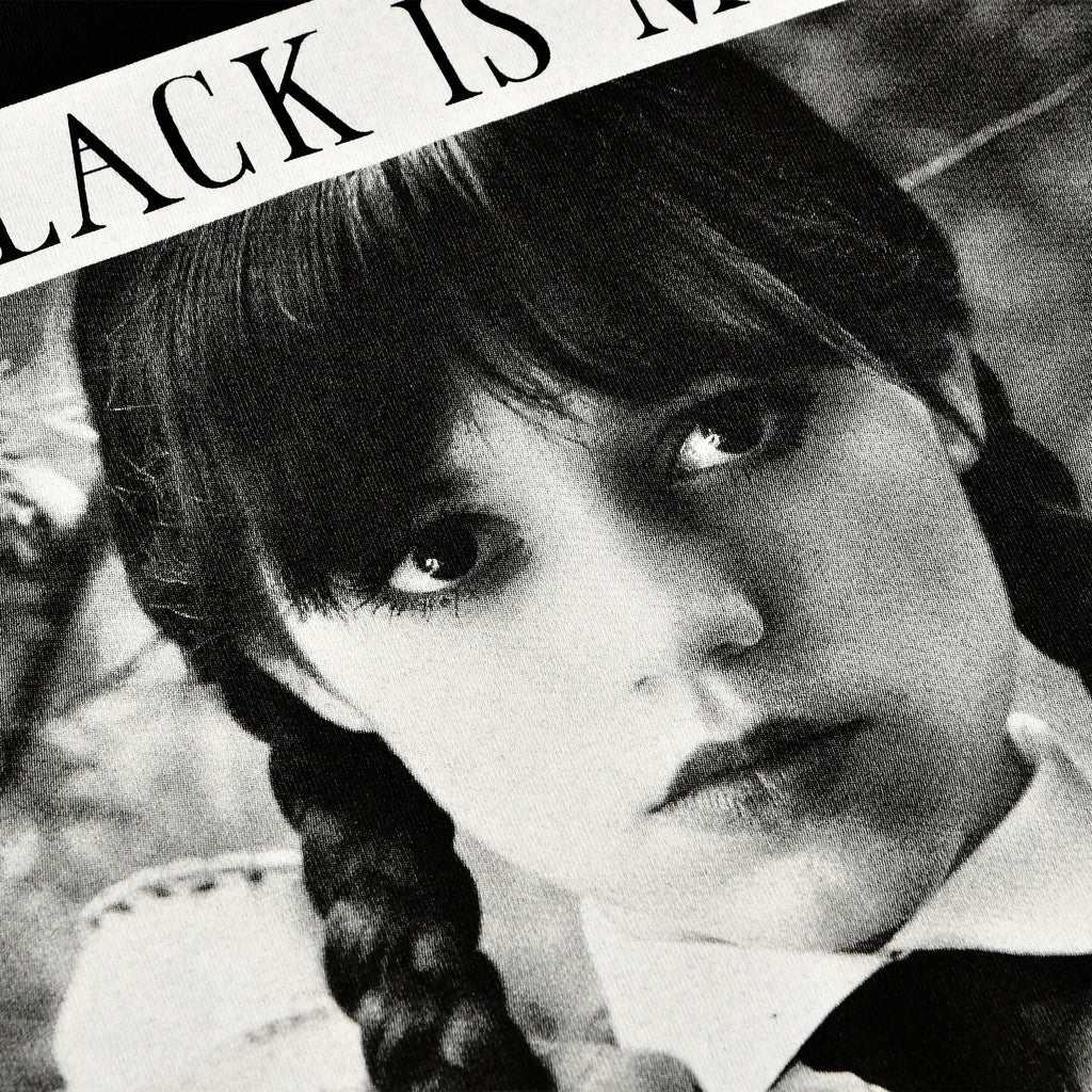 Produktbild Wednesday - Black Is My Happy Colour T-Shirt schwarz