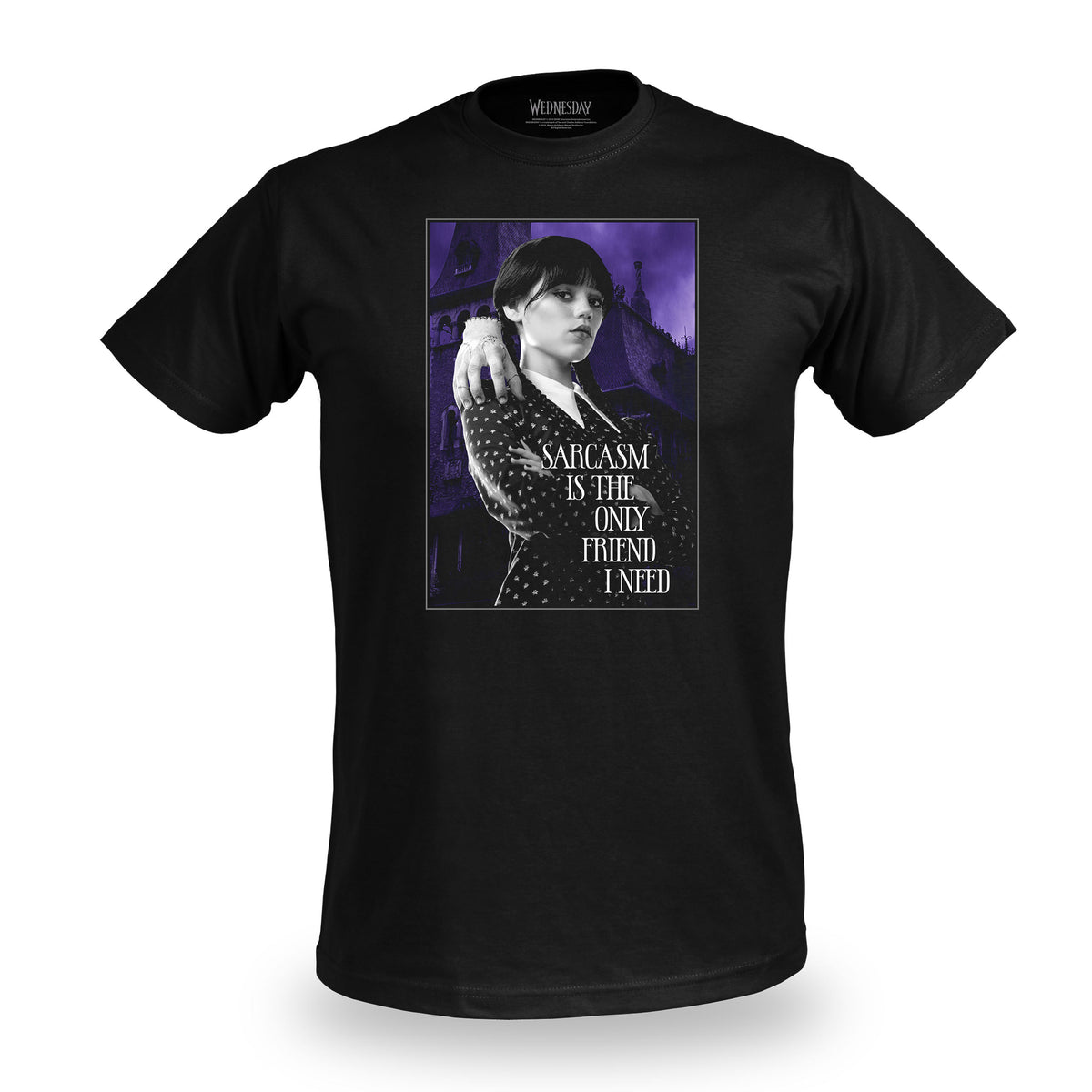Produktbild Wednesday - Sarcasm T-Shirt schwarz