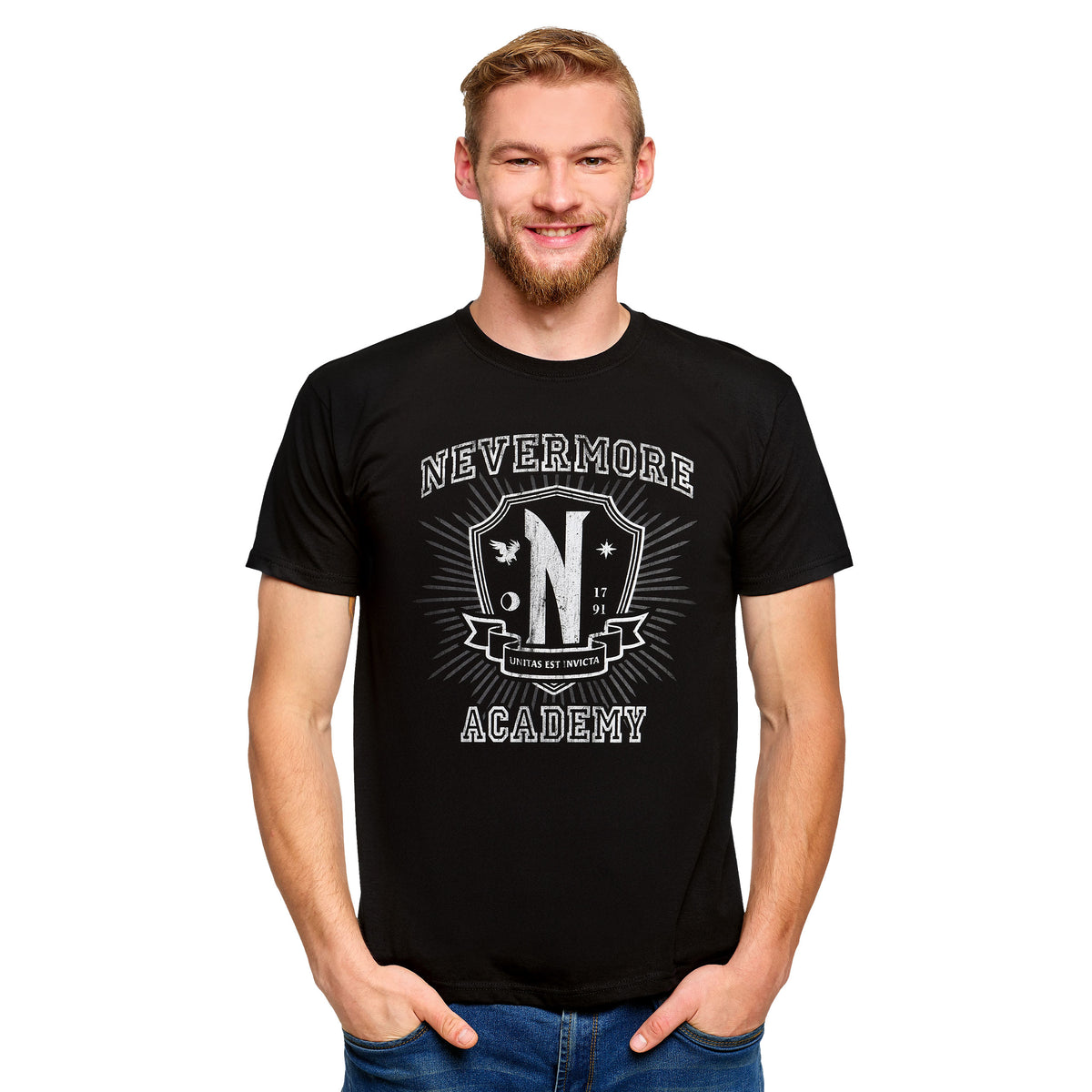 Produktbild Wednesday - Nevermore Academy T-Shirt schwarz