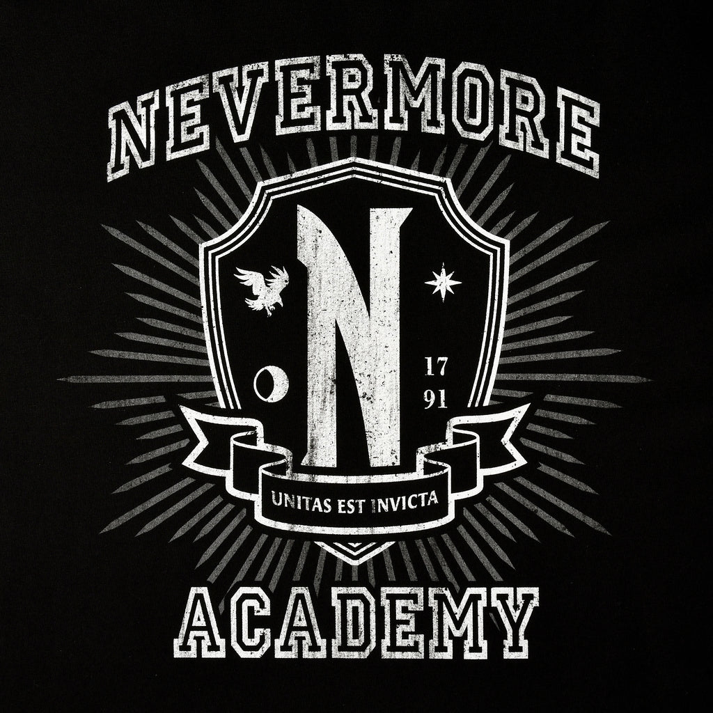Produktbild Wednesday - Nevermore Academy T-Shirt schwarz