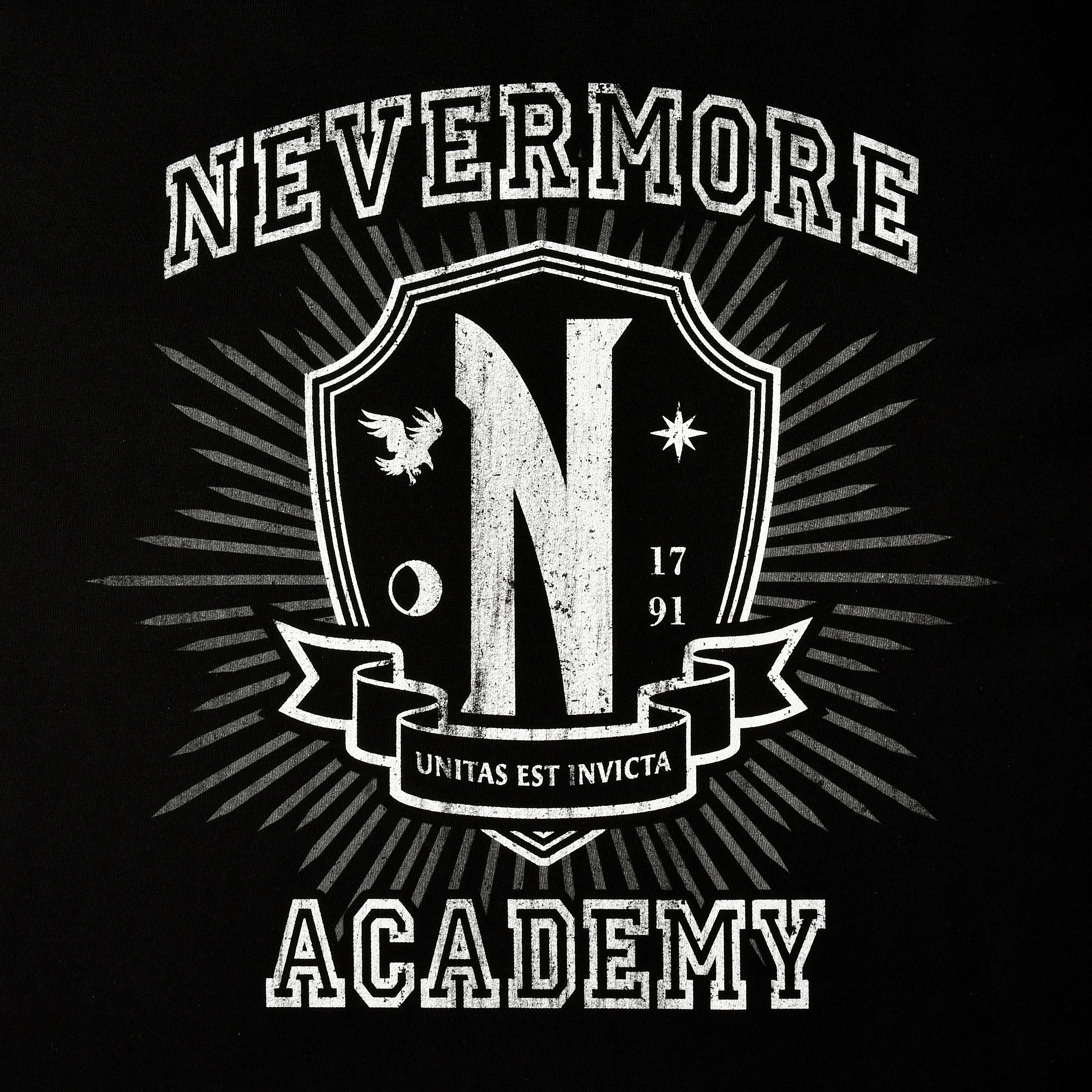 Produktbild Wednesday - Nevermore Academy T-Shirt schwarz