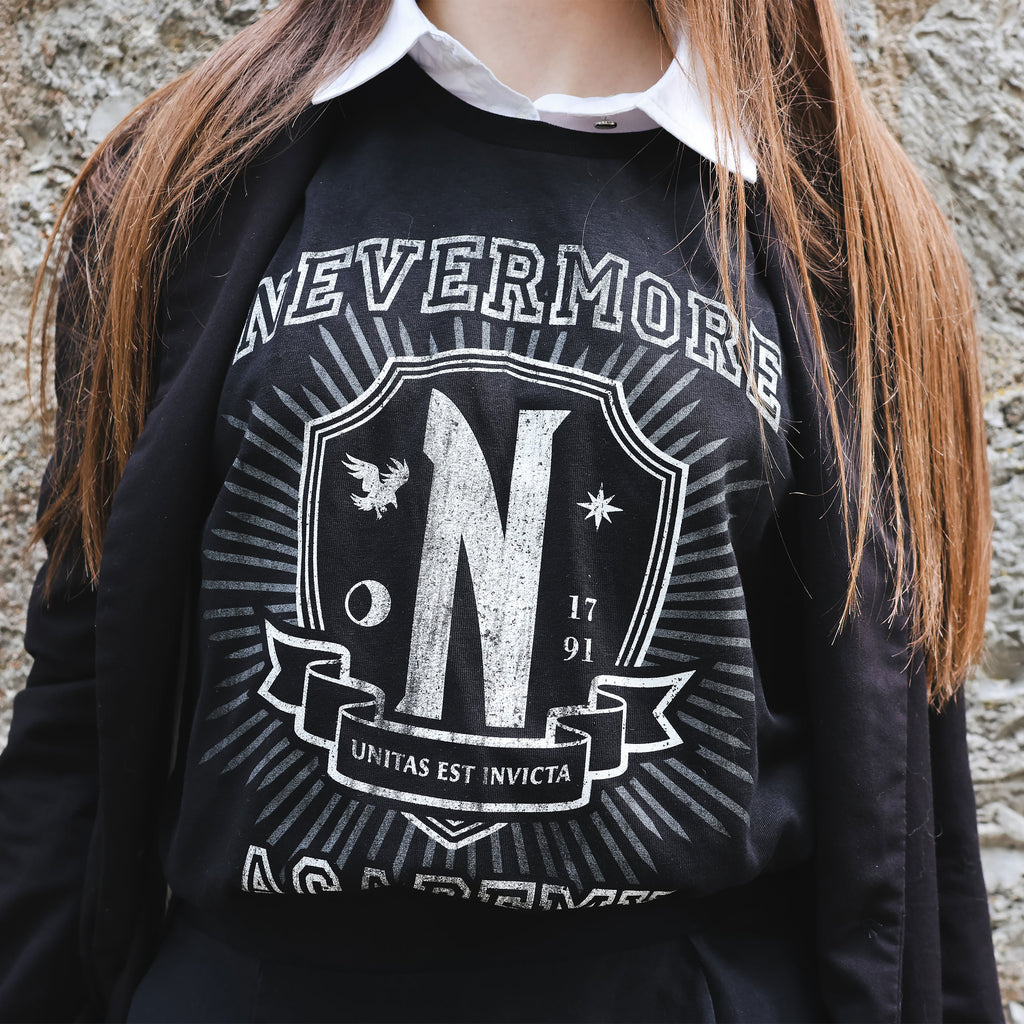 Produktbild Wednesday - Nevermore Academy T-Shirt schwarz