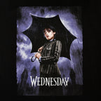Produktbild Wednesday - Teaser Poster T-Shirt schwarz