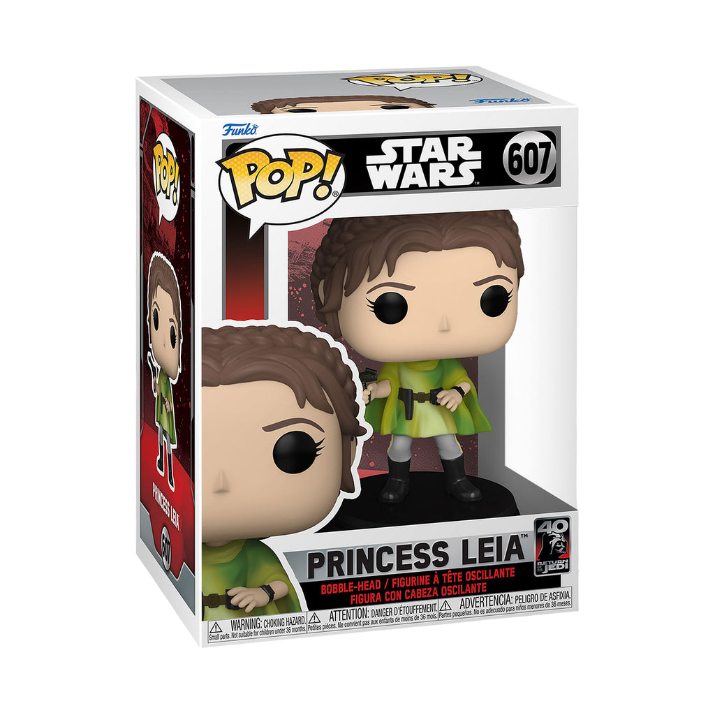 Produktbild Star Wars - Prinzessin Leia 40th Anniversary Funko Pop Wackelkopf-Figur