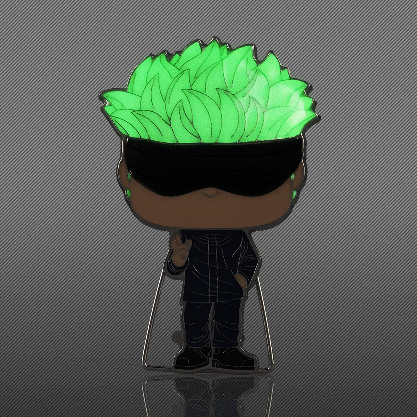 Produktbild Jujutsu Kaisen - Satoru Gojo Glow in the Dark Funko Pop Pin 10 cm
