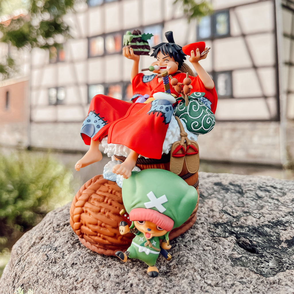 One Piece - Luffy und Chopper Petitrama Logbox Re Birth Vol. 1 Statue