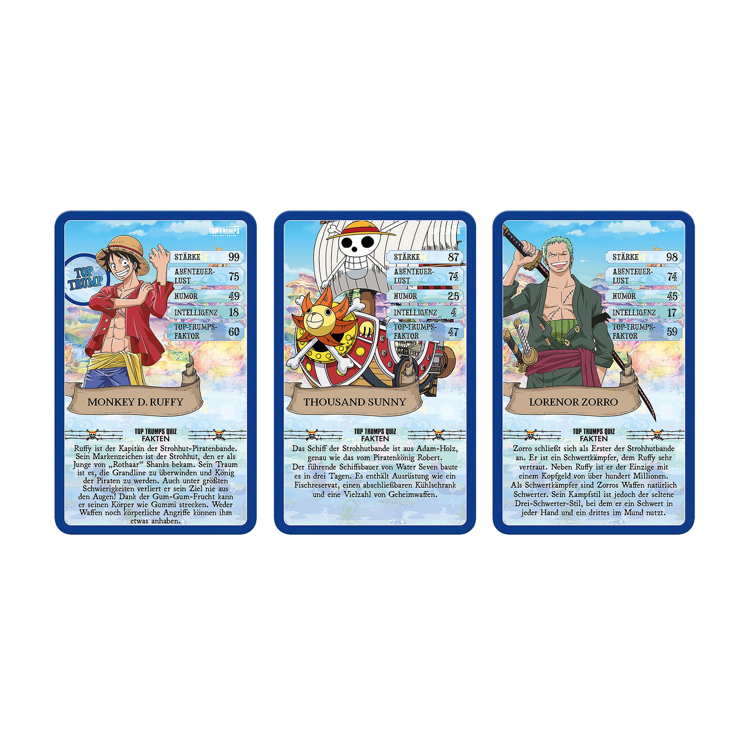 Produktbild One Piece - Top Trumps Spielkarten