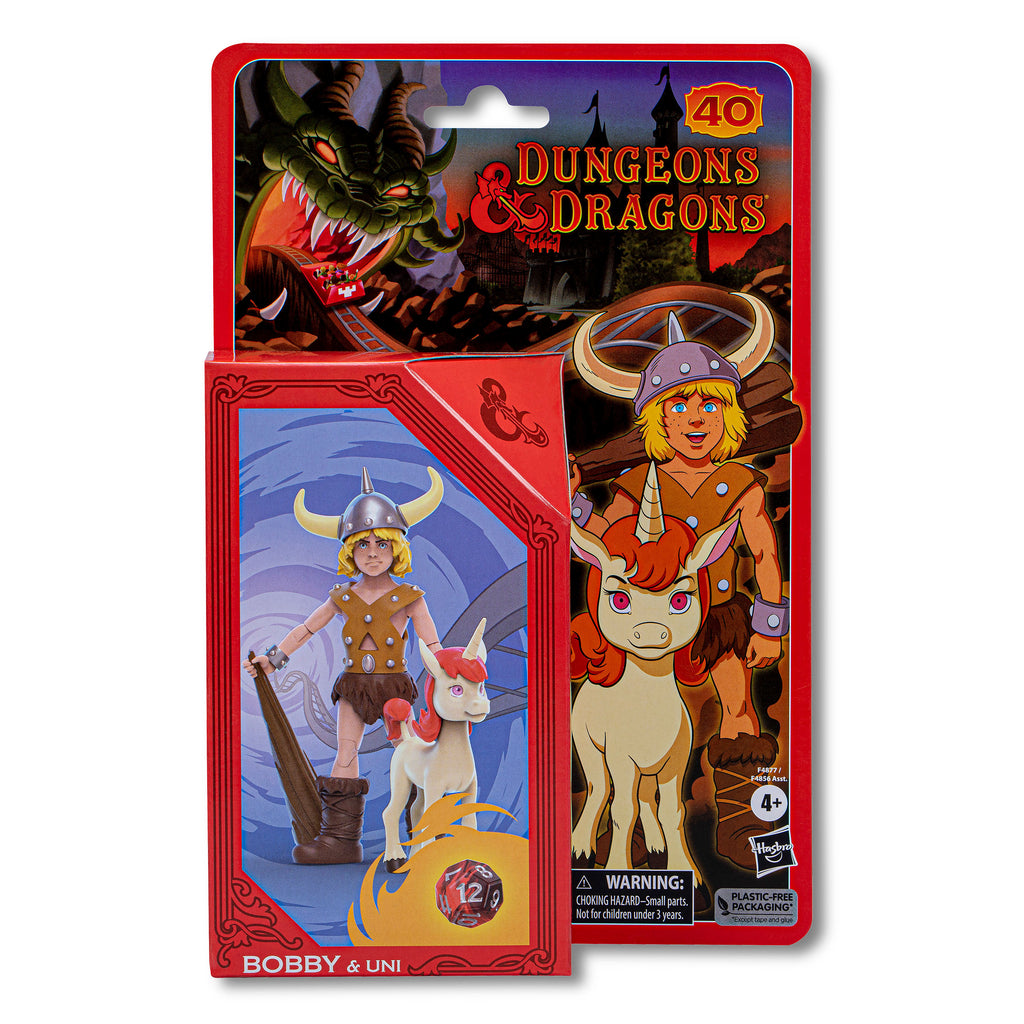 Produktbild Dungeons & Dragons - Bobby & Uni Cartoon Classics Actionfiguren