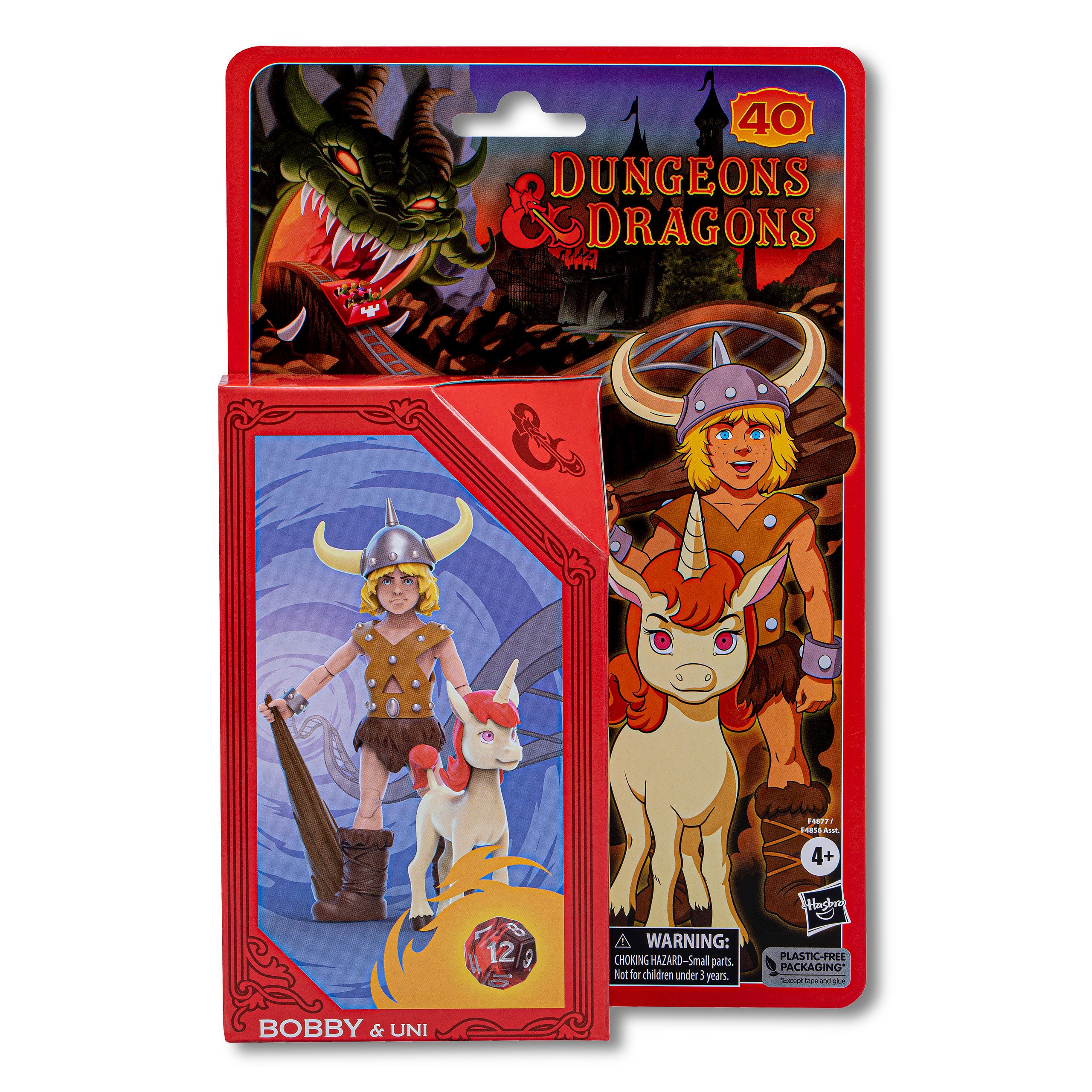 Produktbild Dungeons & Dragons - Bobby & Uni Cartoon Classics Actionfiguren