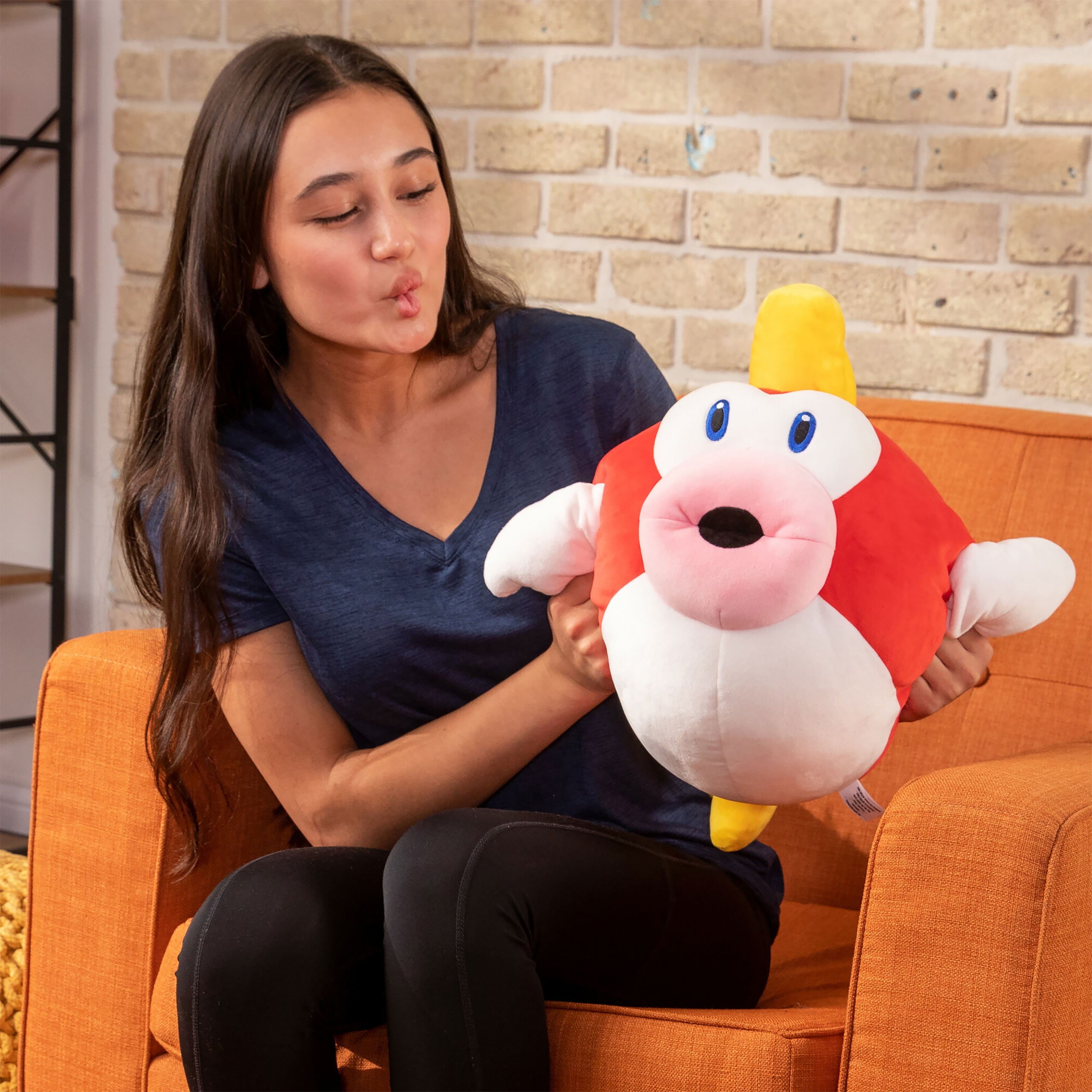 Produktbild Super Mario - Cheep Cheep Mocchi-Mocchi Plüsch Figur
