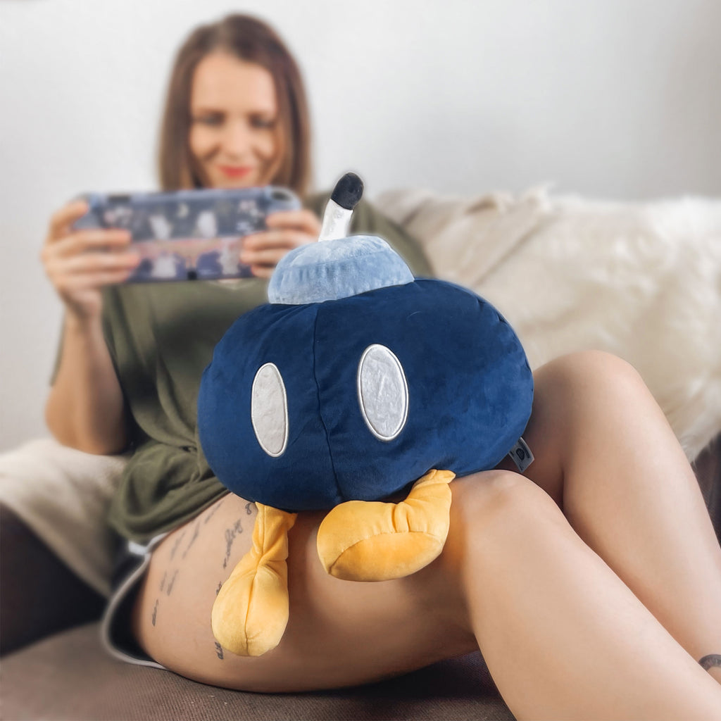 Produktbild Super Mario - Bob-omb Mocchi-Mocchi Plüsch Figur