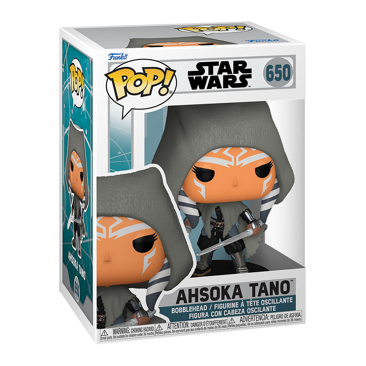 Produktbild Ahsoka Tano Funko Pop Wackelkopf-Figur - Star Wars Ahsoka