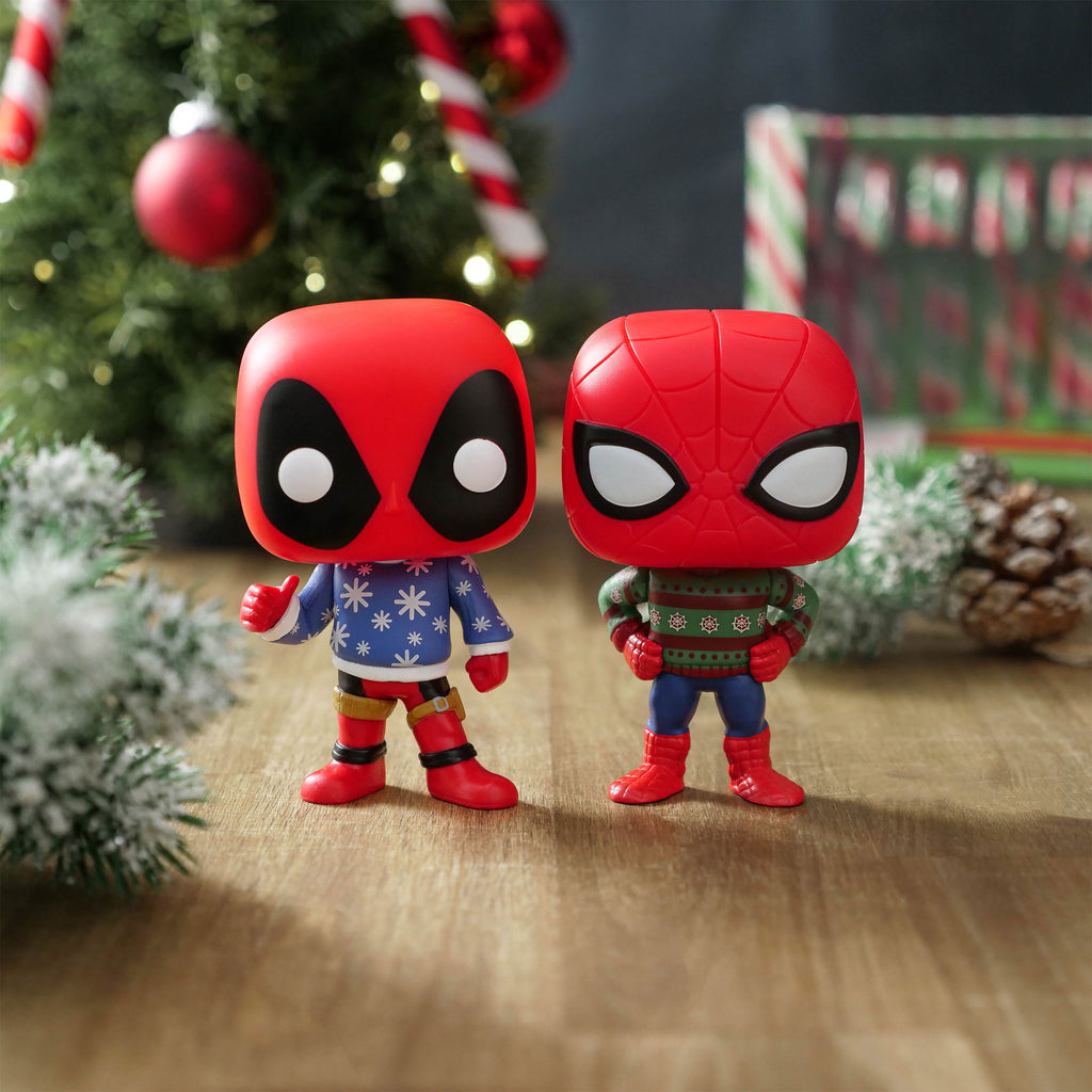 Produktbild Spider-Man - Holiday Funko Pop Wackelkopf-Figur