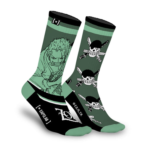 Produktbild One Piece - Roronoa Zoro Capslab Socken