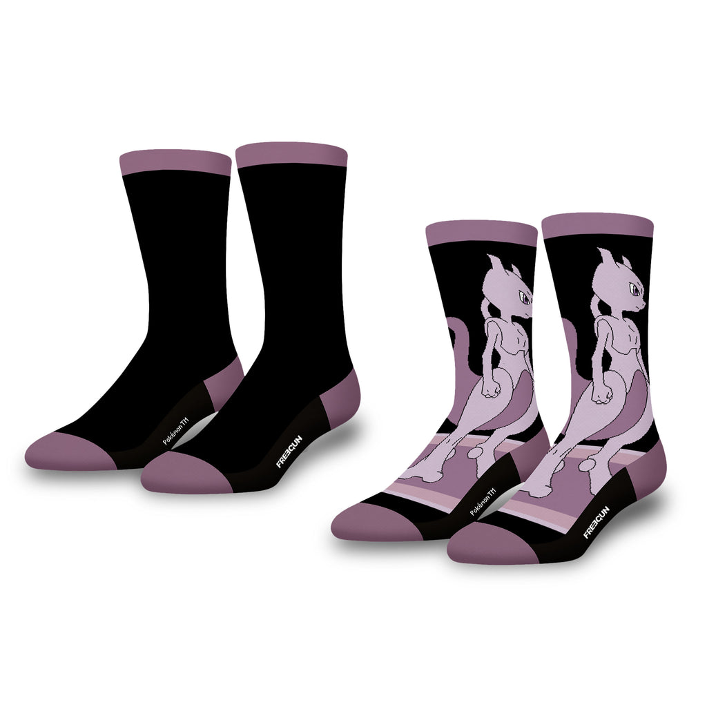 Pokemon - Mewtu Freegun Socken 2er Set