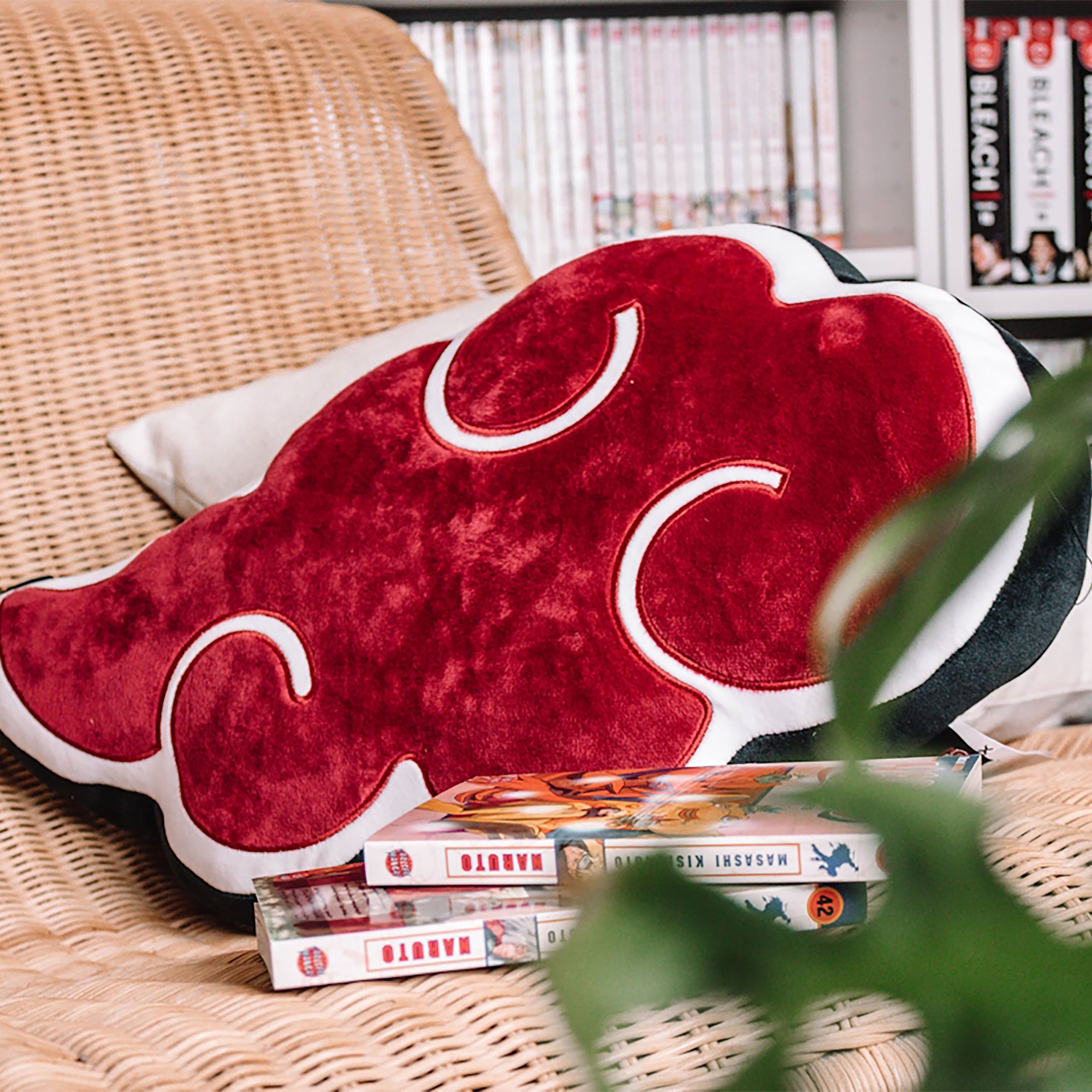 Produktbild Naruto Shippuden - Akatsuki Symbol Kissen