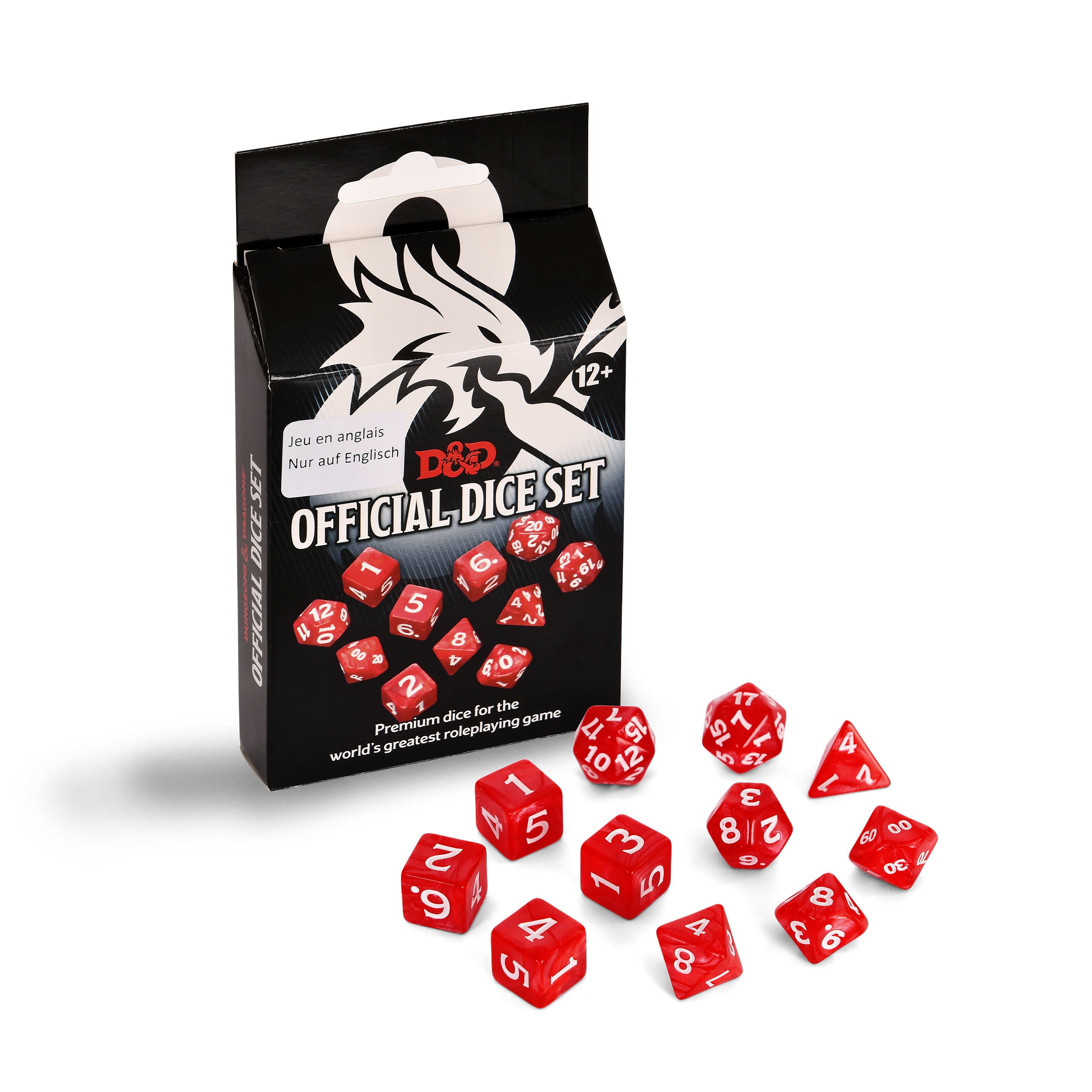 Produktbild Dungeons & Dragons - Offizielles Würfel Set 11tlg