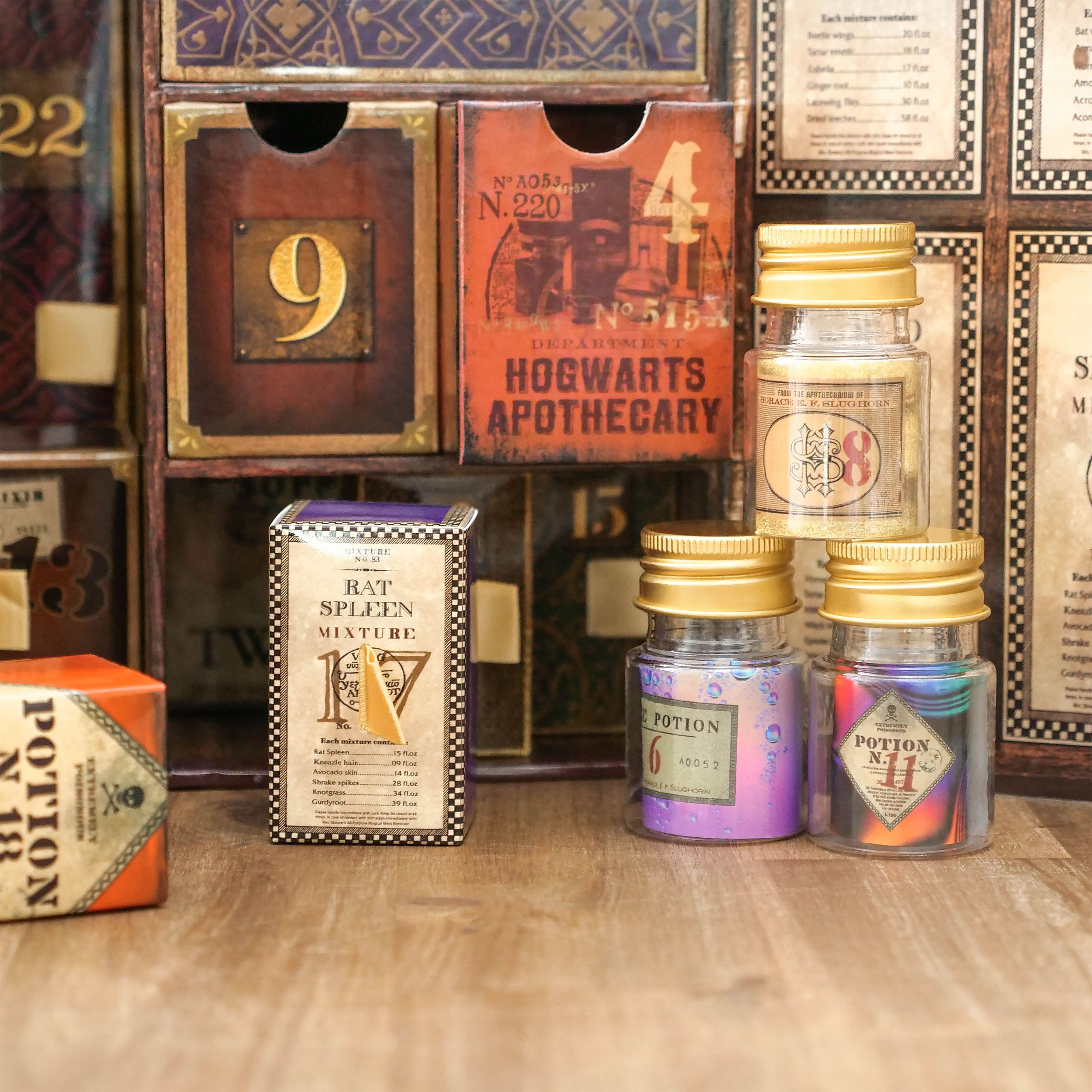 Produktbild Harry Potter - Adventskalender in Geschenkbox